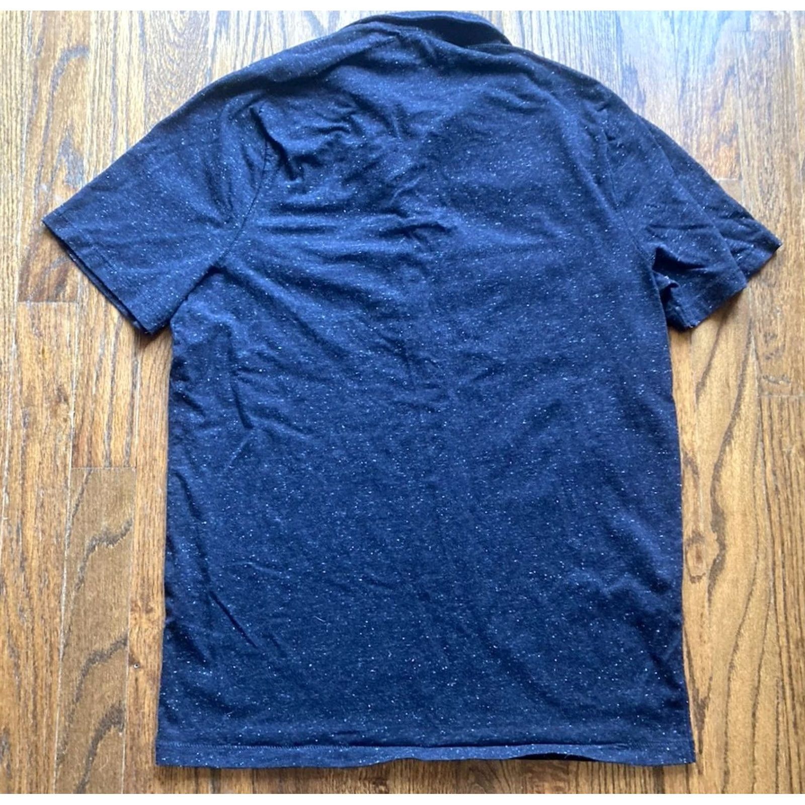 John Varvatos John Varvatos USA Polo Shirt Mens Size Medium Dark Gray Speckled Front Pocket Size US M / EU 48-50 / 2 - 8 Thumbnail