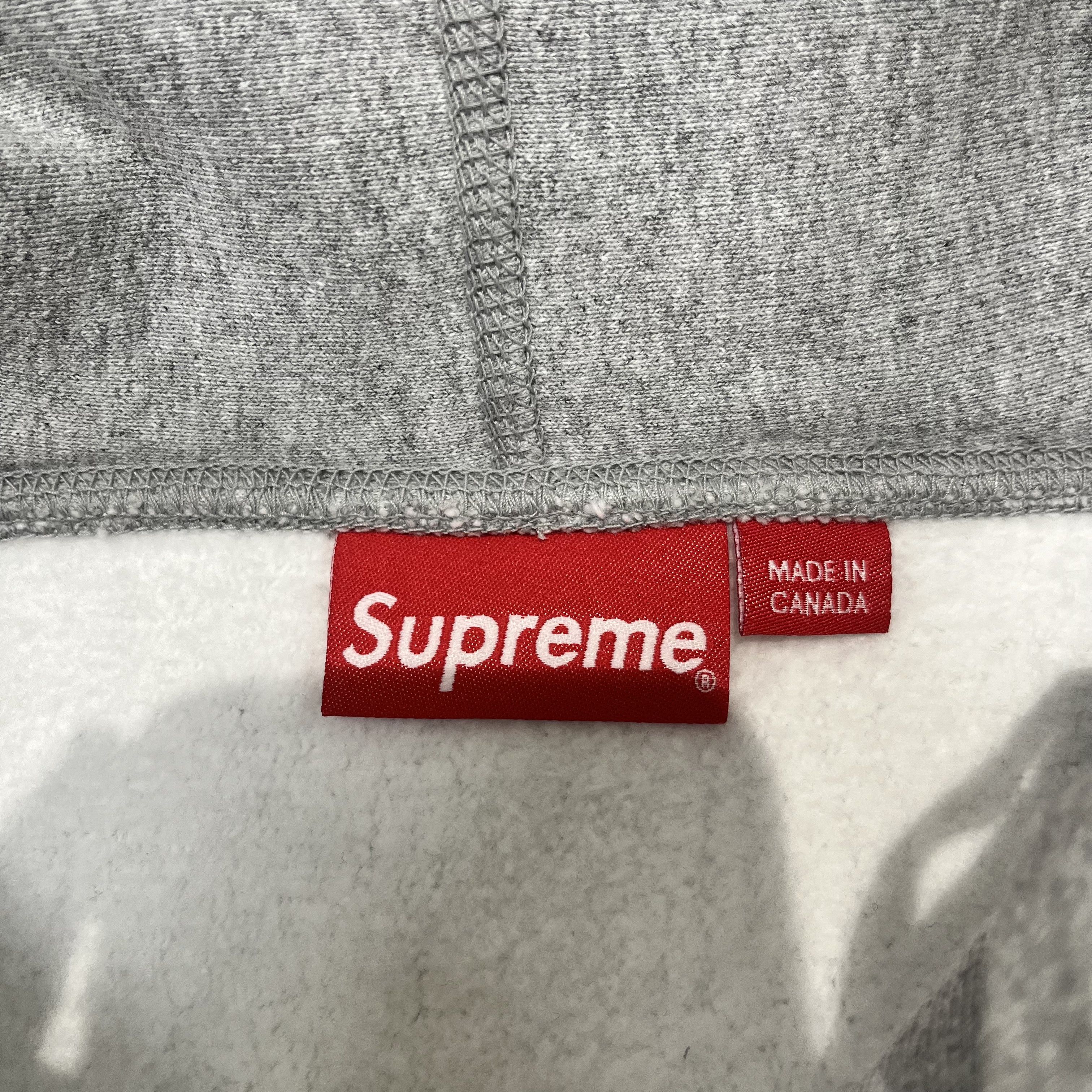 Supreme Supreme Cross Box Logo Hoodie Grey Size US M / EU 48-50 / 2 - 4 Thumbnail