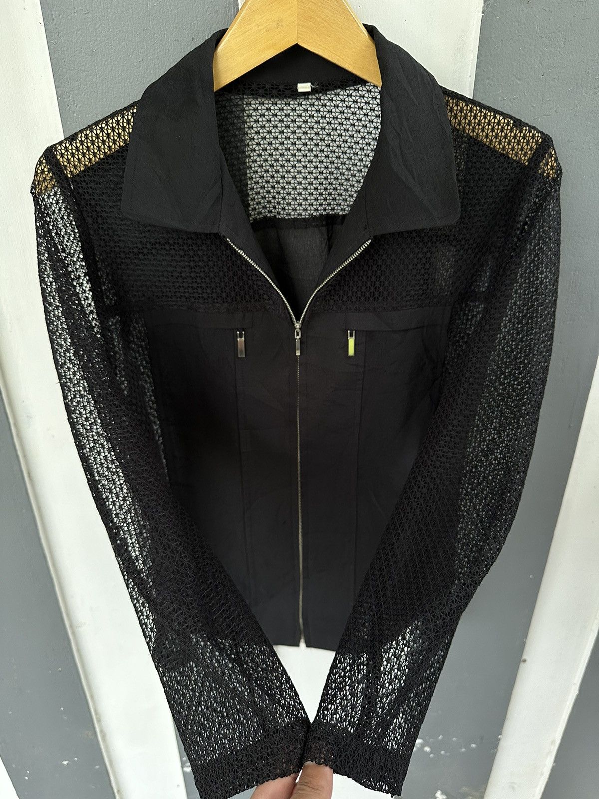 Japanese Brand CRAZY FASHION MESH UNKNOWN BRAND JEAN PAUL GAULTIER STYLE Size US M / EU 48-50 / 2 - 3 Thumbnail
