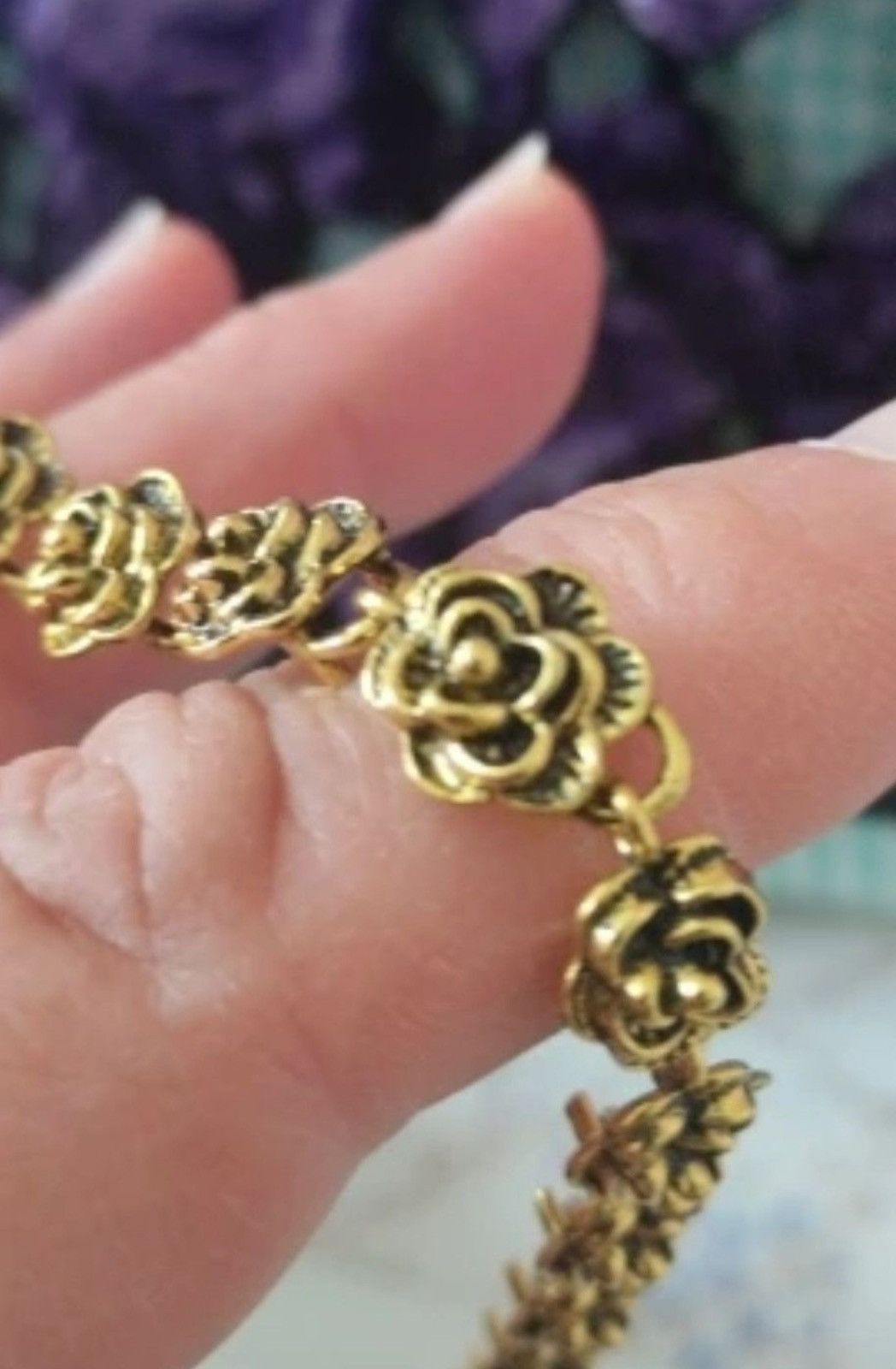 Japanese Brand × Vintage 18cm Y2K Rose Bracelet Size ONE SIZE - 3 Thumbnail
