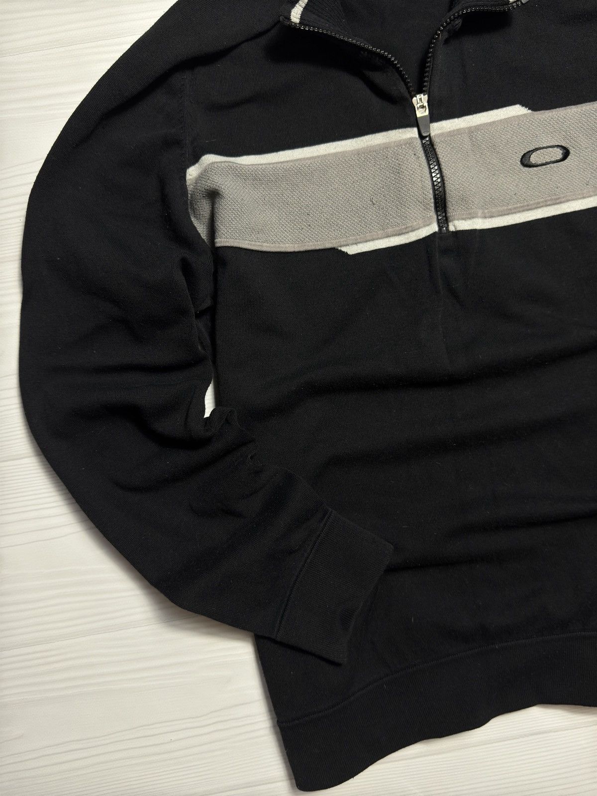 Oakley × Vintage Oakley Zip Sweater Vintage Gorpcore Style Luxury Size US XL / EU 56 / 4 - 4 Thumbnail
