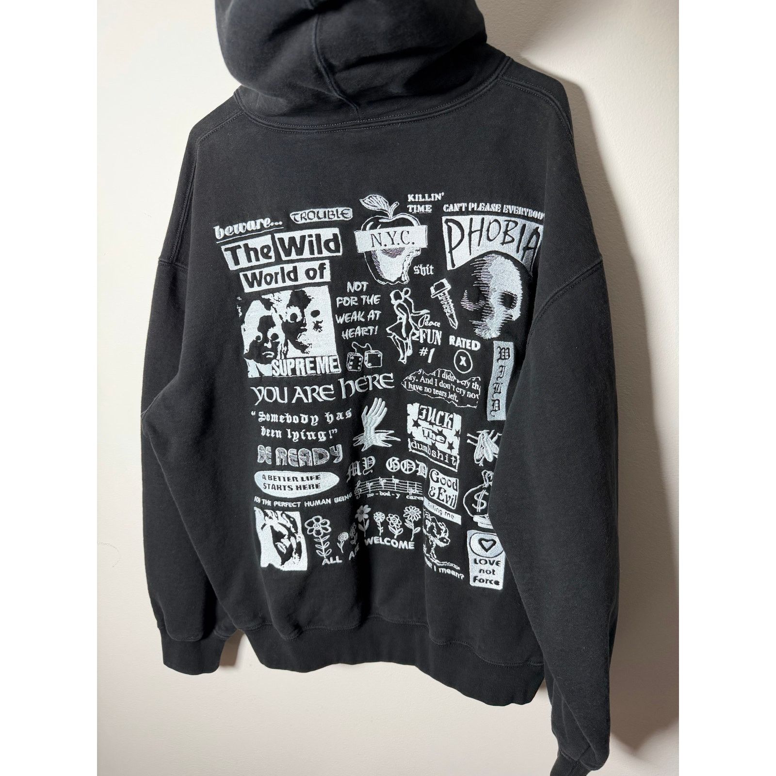 Supreme Wild Embroidered Hooded Sweatshirt