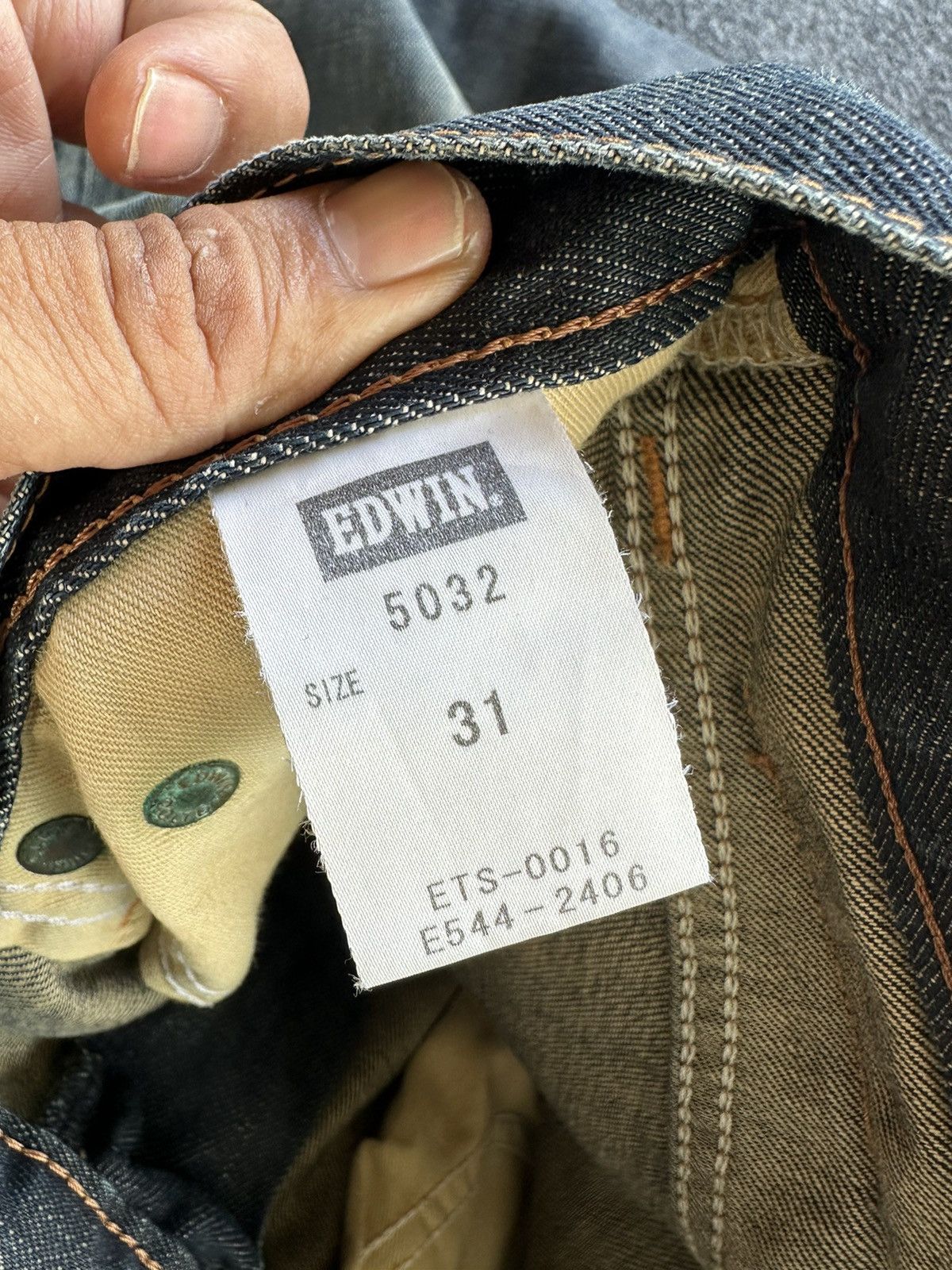 Beauty Beast × Edwin × If Six Was Nine Edwin 503 Vintage Rusty Worn Denim Size 31 F84 Size US 31 - 12 Thumbnail
