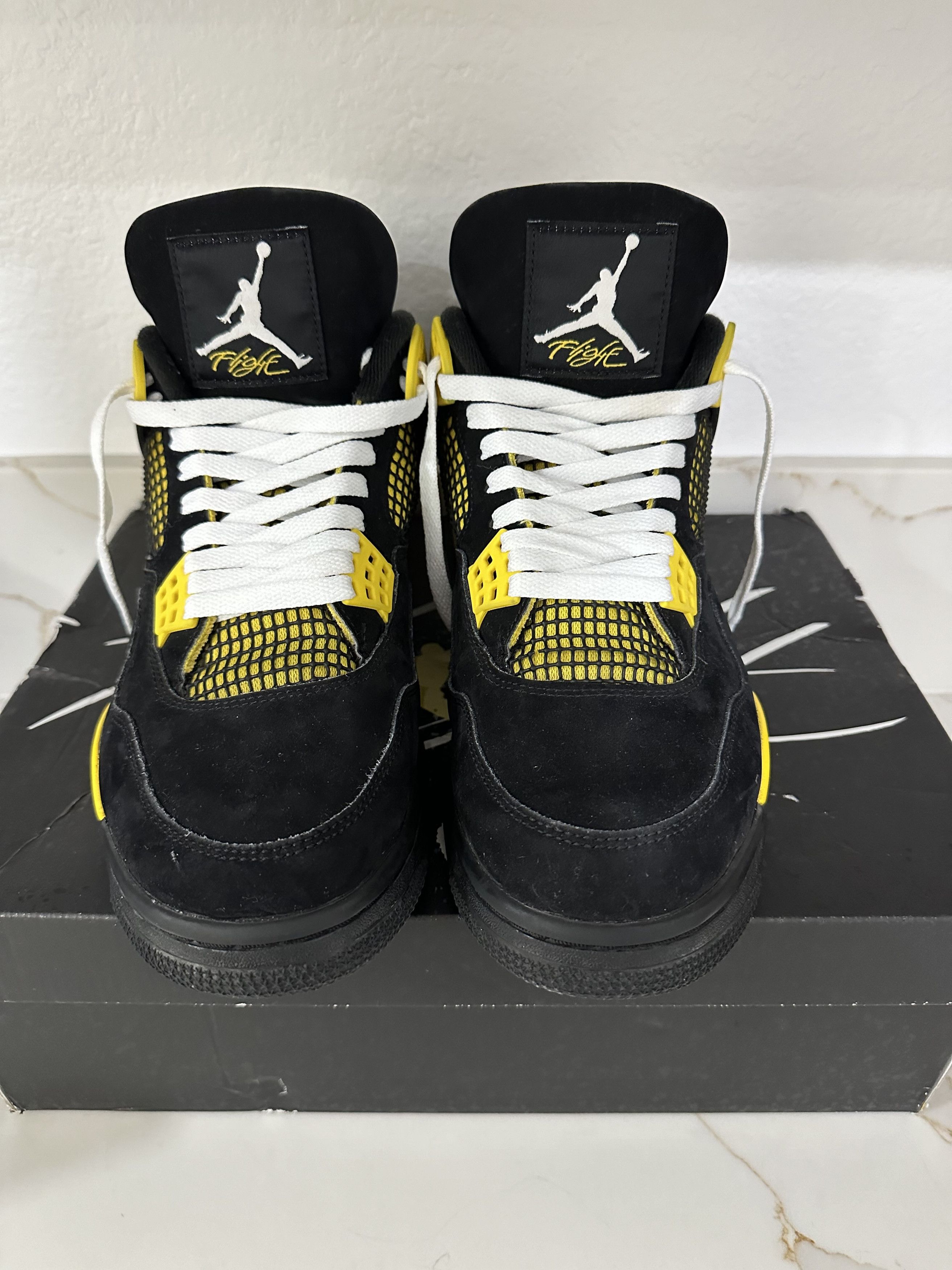 Jordan 4 Yellow Thunders