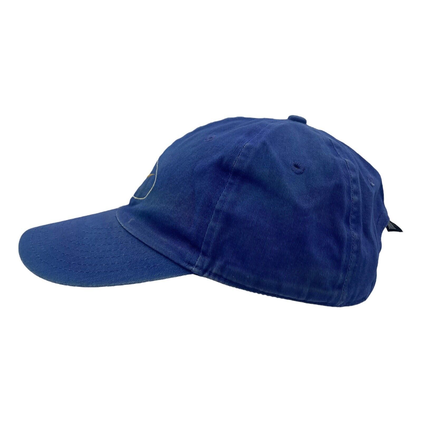 Nike Vintage 1980s Nike Blue Cap 1 Size Hat Swoosh Strap Size ONE SIZE - 2 Thumbnail