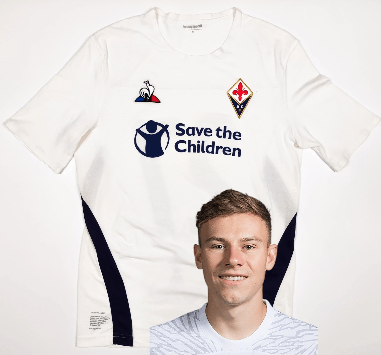 Le Coq Sportif Żurkowski #27 Fiorentina 2018 2019 Le Coq Sportif Away Shirt Size US M / EU 48-50 / 2 - 1 Thumbnail