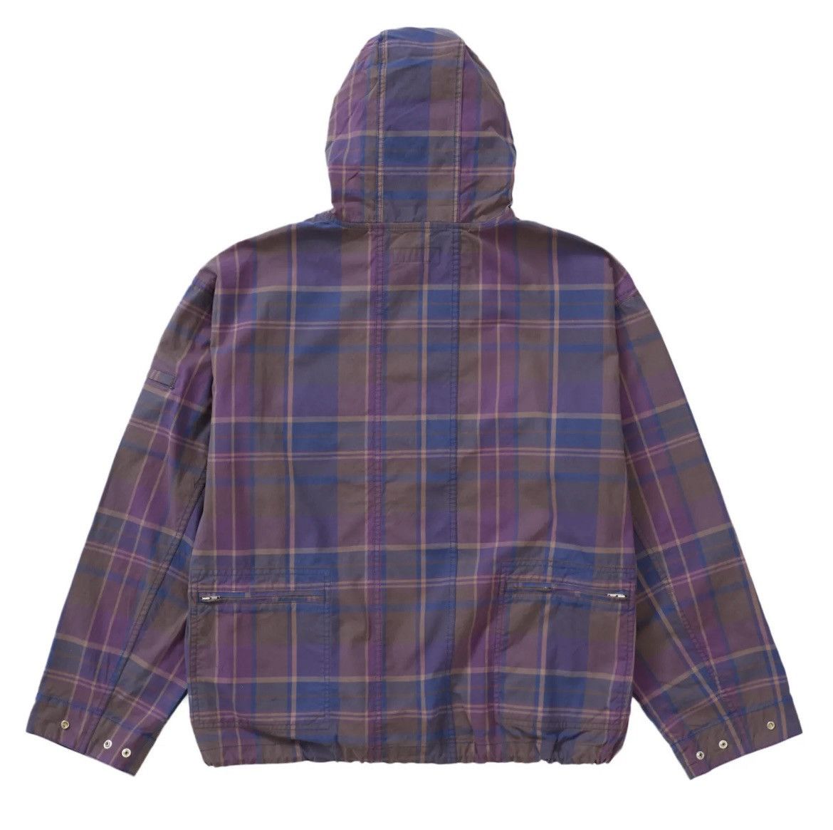 Supreme Supreme Cotton Utility Anorak Plaid Size US XL / EU 56 / 4 - 2 Thumbnail