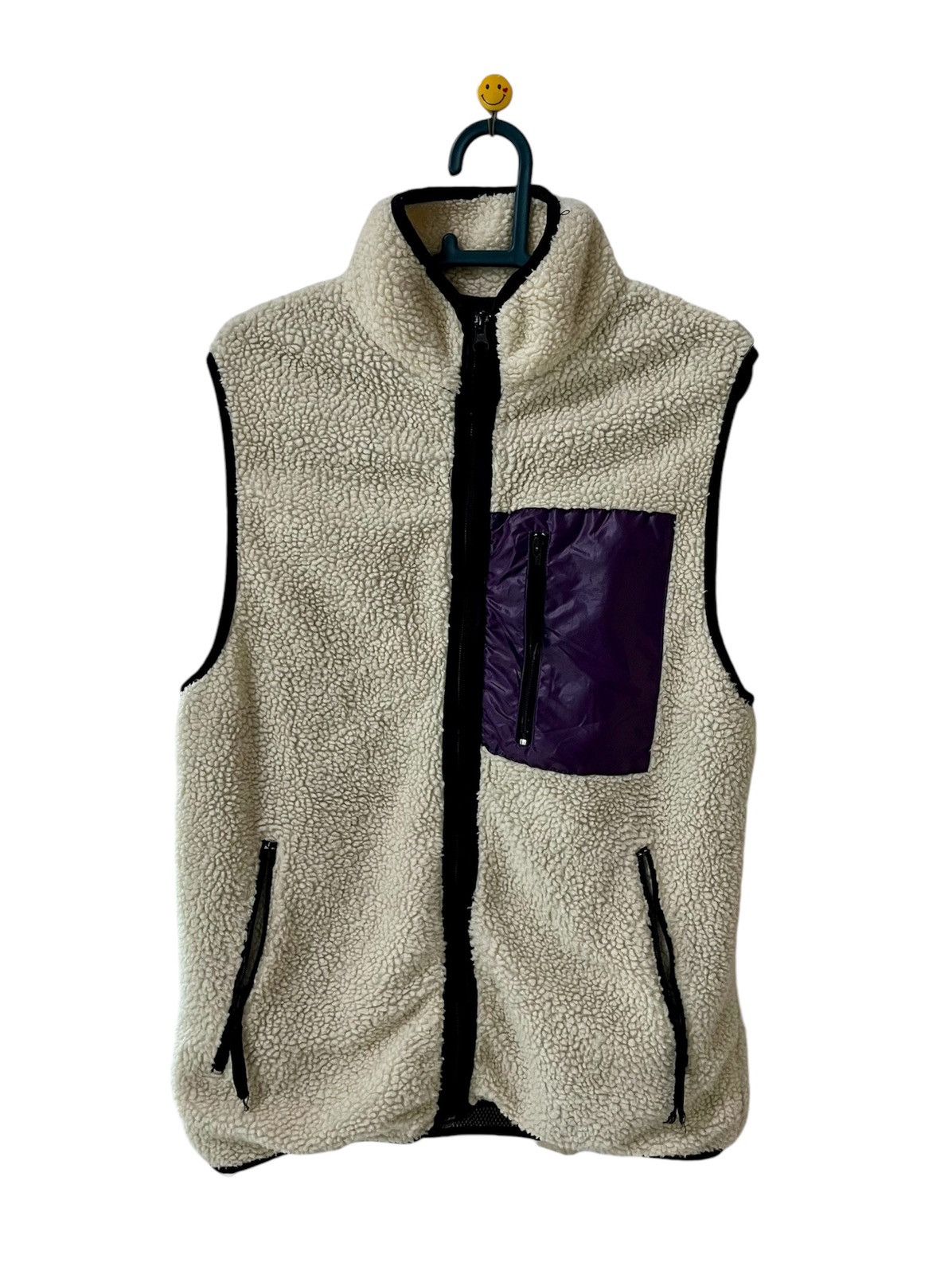 United Arrows Rhythm Of Life Zipper Fleece Vest
