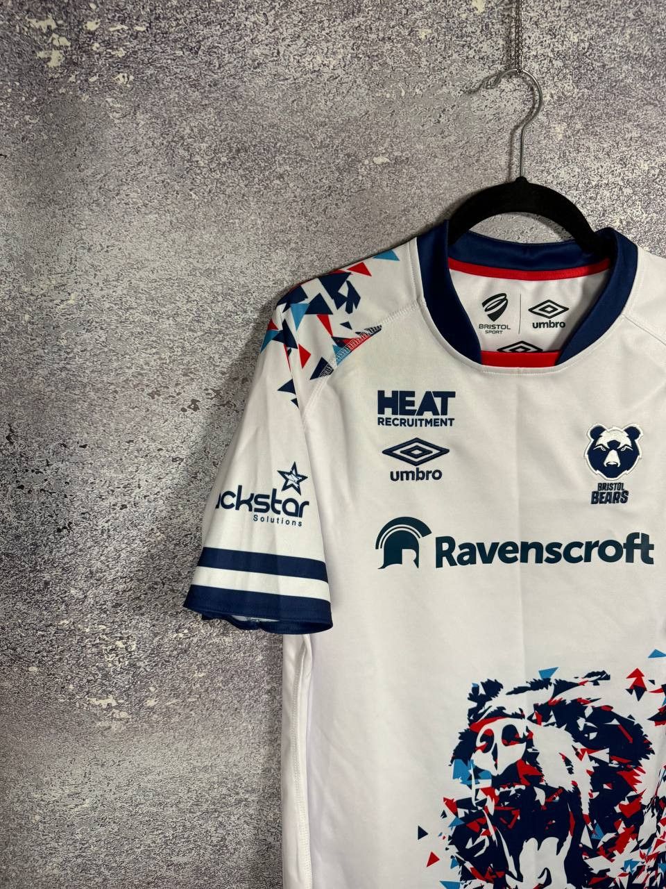 Umbro Bristol Bears Rugby Away Cup Shirt 2021/22 Umbro Pro GPS TOP Size US L / EU 52-54 / 3 - 2 Thumbnail