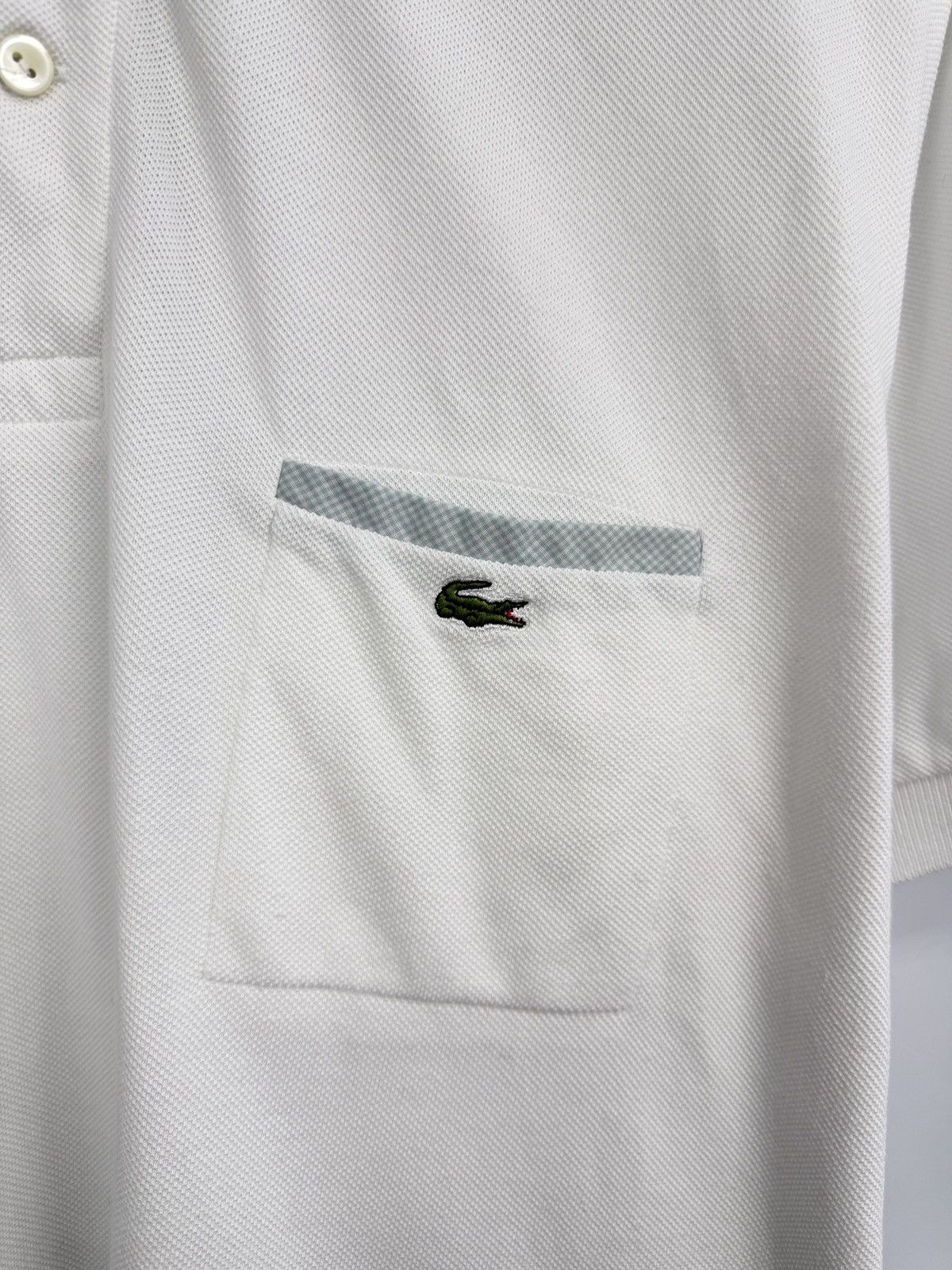 Lacoste 🇫🇷 Vintage 90s Lacoste Polo T-Shirt Made In France Retro Rare Size US L / EU 52-54 / 3 - 4 Thumbnail