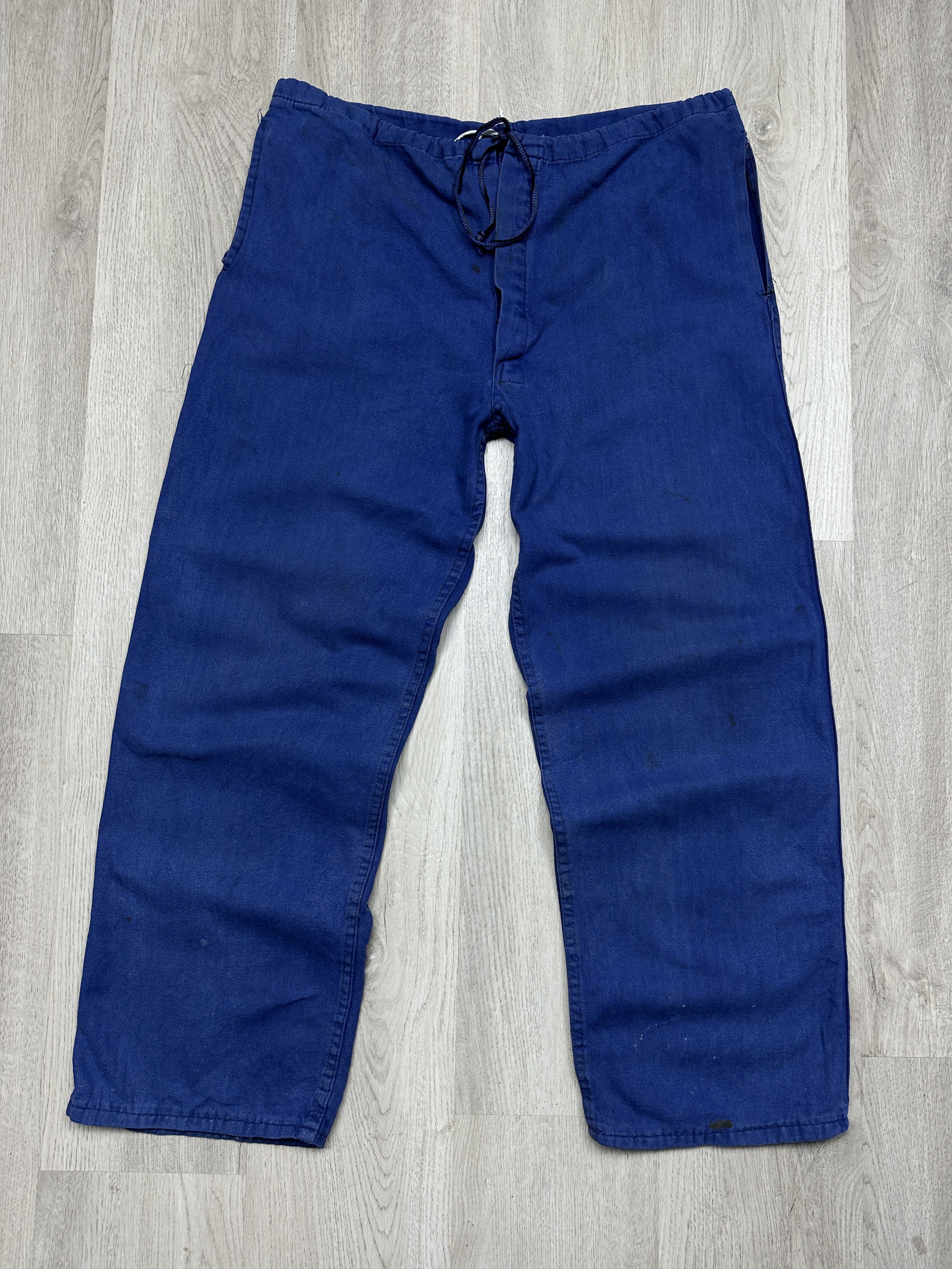 Le Laboureur Vintage Sanfor French Workwear Pants Distressed Size US 32 / EU 48 - 1 Thumbnail