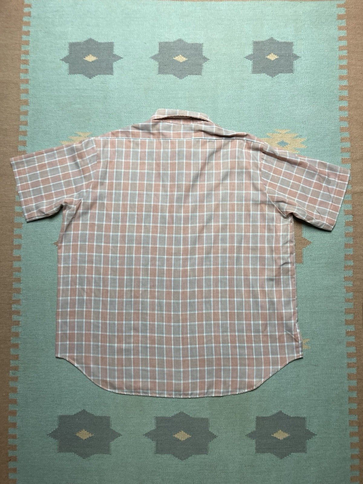 Vintage Vintage 70s 80s button shirt plaid lightweight men’s XXL Size US XXL / EU 58 / 5 - 5 Thumbnail