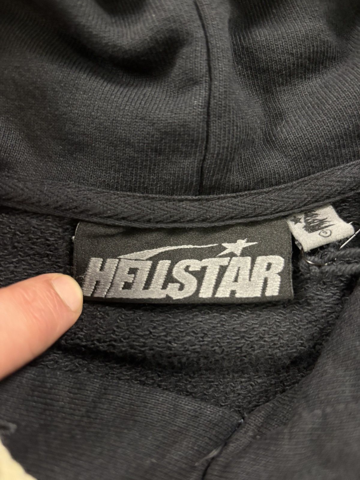 HELLSTAR Hellstar HStar Hoodie, Black Size US S / EU 44-46 / 1 - 8 Thumbnail