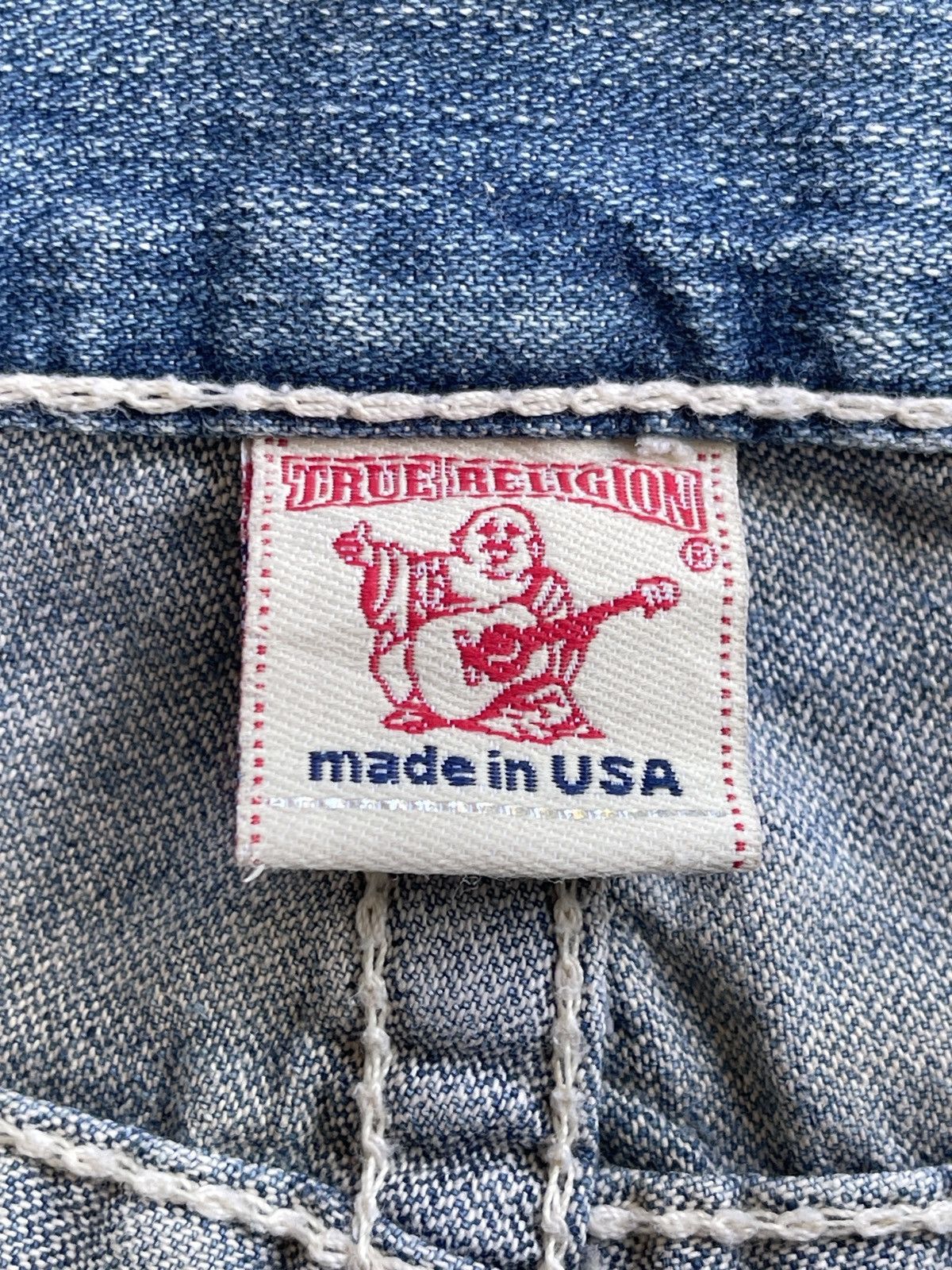 True Religion True Religion Distressed Rusty Flared Denim USA Size US 30 / EU 46 - 12 Thumbnail