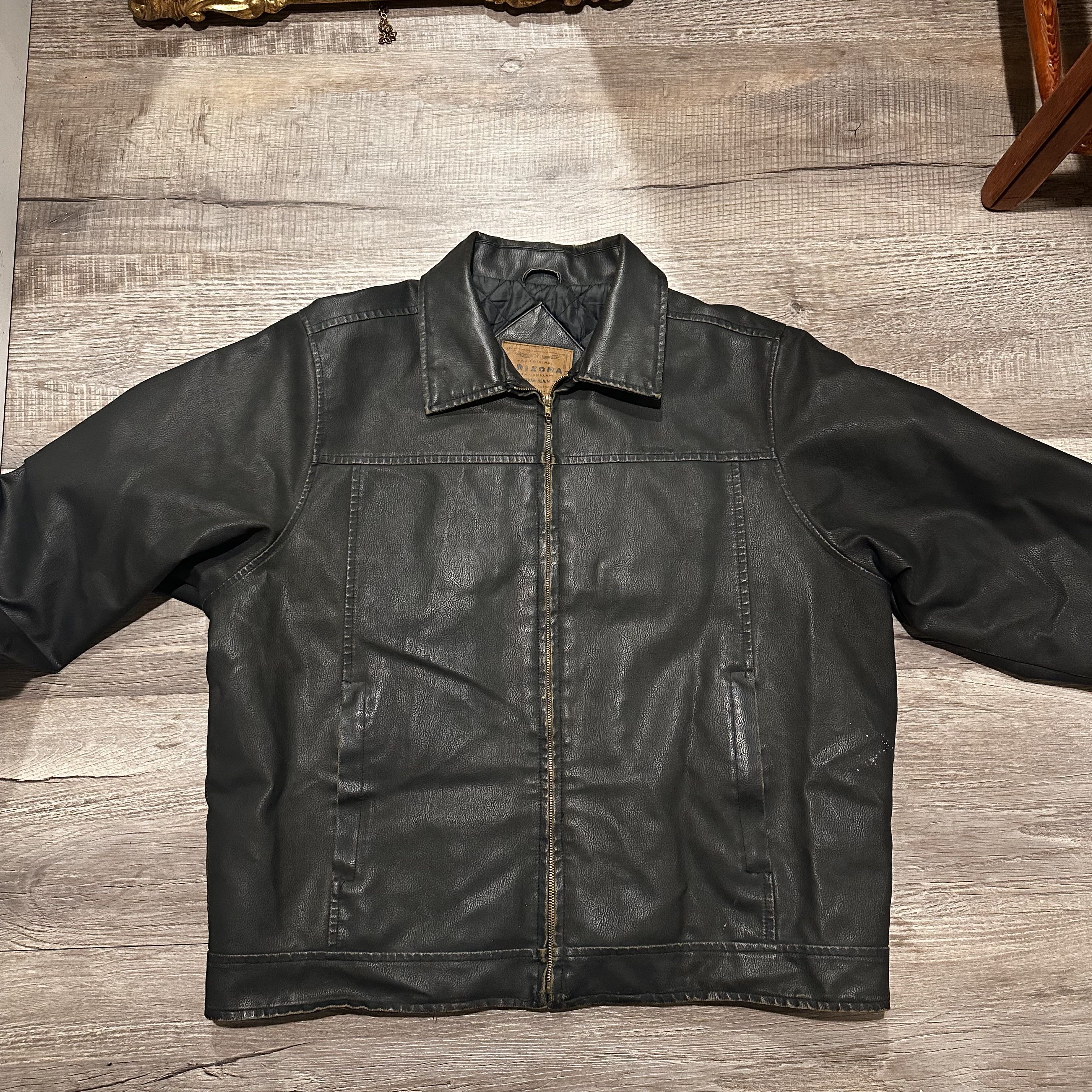 Harley Davidson Mens Vintage Harley Davidson Leather Jacket Size US L / EU 52-54 / 3 - 4 Thumbnail