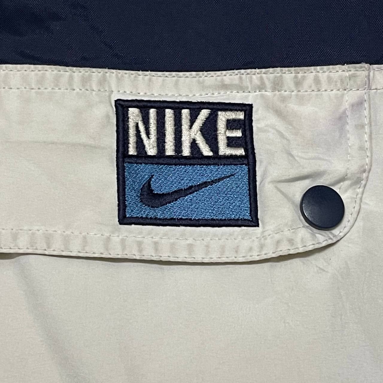 Nike Vintage 90's Nike Anorak Windbreaker Jacket Hidden Hoodie Size US M / EU 48-50 / 2 - 7 Thumbnail