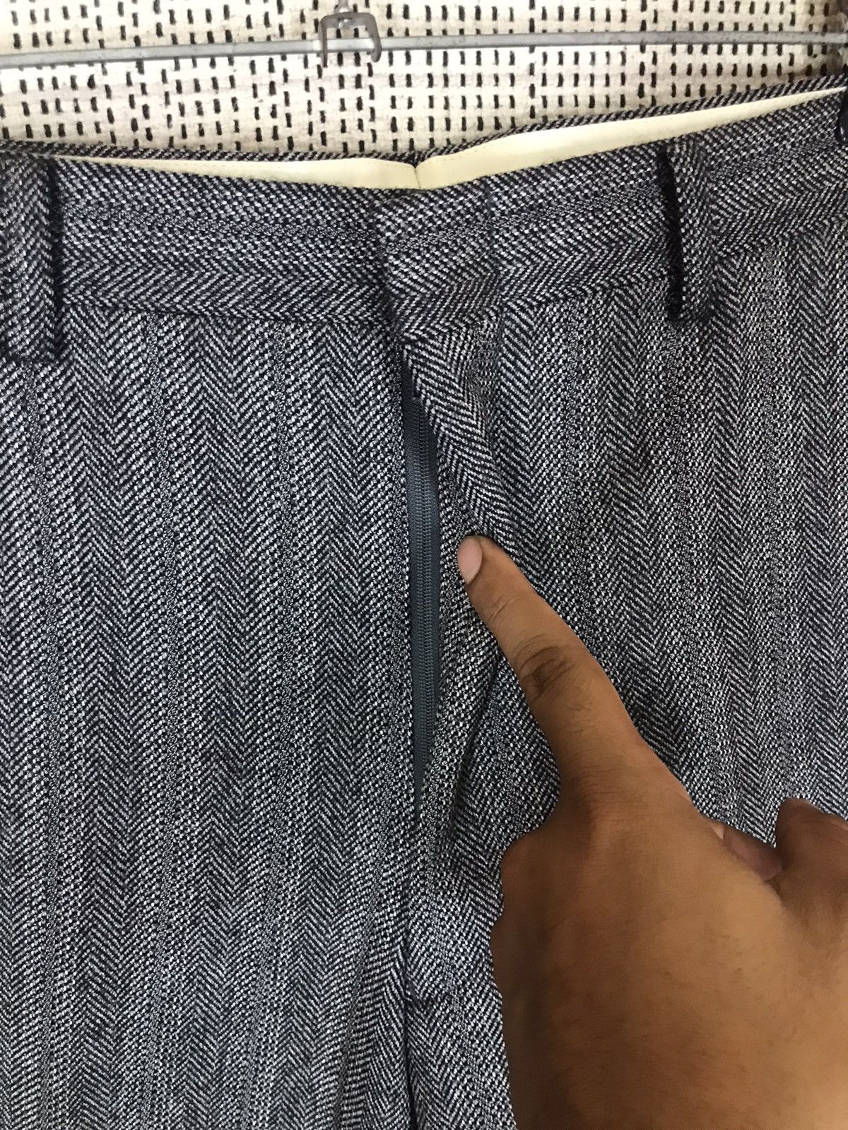 Burberry × Vintage 🔥WOOL PANTS🔥VINTAGE 90s BURBERRY WOOL PANTS Size US 30 / EU 46 - 3 Thumbnail