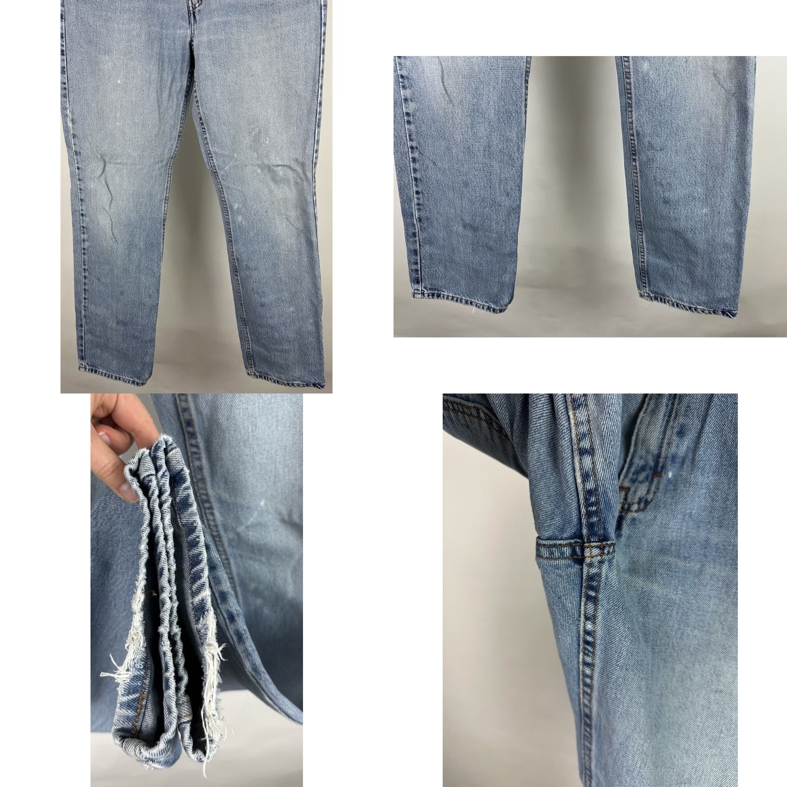 Levi's VINTAGE Levi's 505 Jeans Womens M Jeans Slim Mid Rise Blue 80s 90s Distressed Jeans Womens Mens? Size 32" / US 10 / IT 46 - 8 Thumbnail