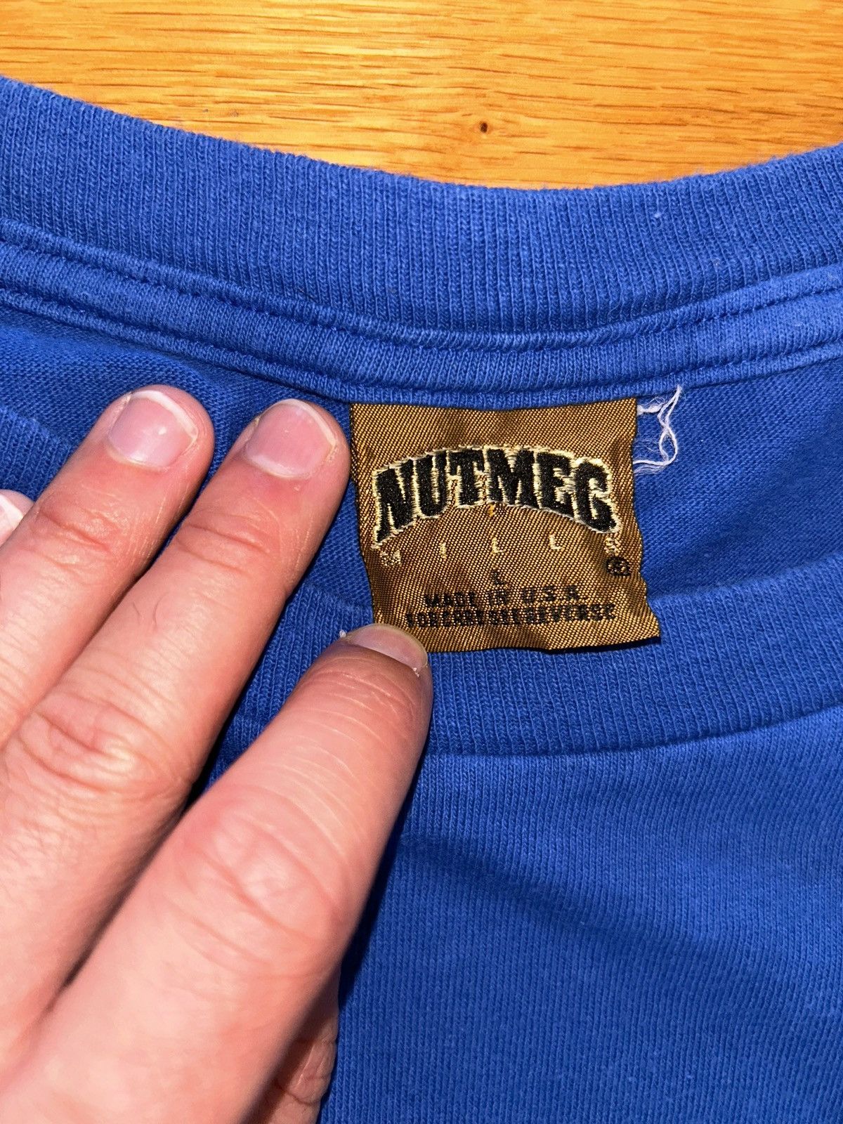 Nutmeg 90s Chicago Cubs Nutmeg T shirt🔥🔥 Size US L / EU 52-54 / 3 - 2 Thumbnail