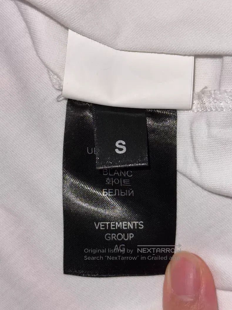 Vetements VETEMENTS short sleeves Size US S / EU 44-46 / 1 - 5 Thumbnail