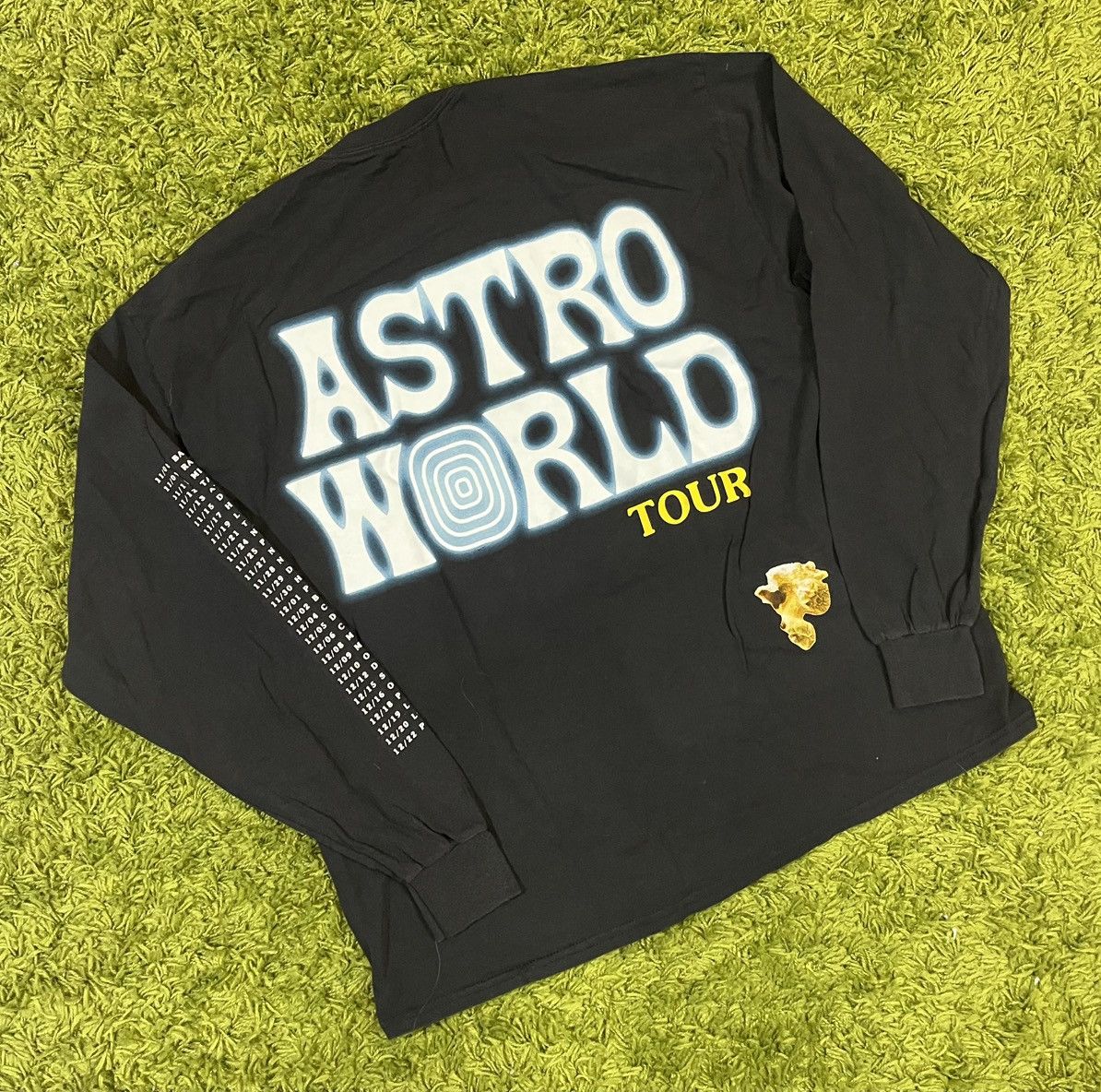 Travis Scott Travis Scott Astroworld Popcorn Tee Long Sleeve Size Large Size US L / EU 52-54 / 3 - 2 Thumbnail