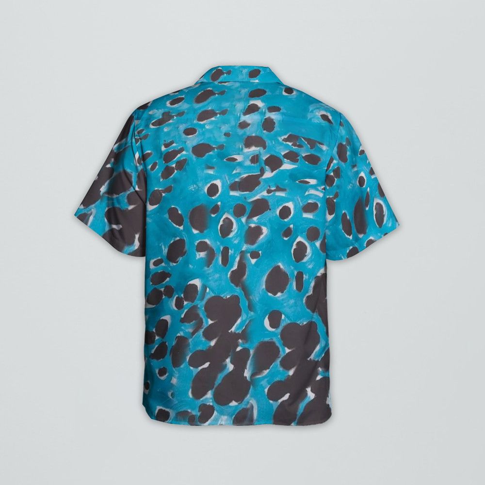 Designer Spot-Print Short-Sleeve Shirt Size US L / EU 52-54 / 3 - 2 Thumbnail