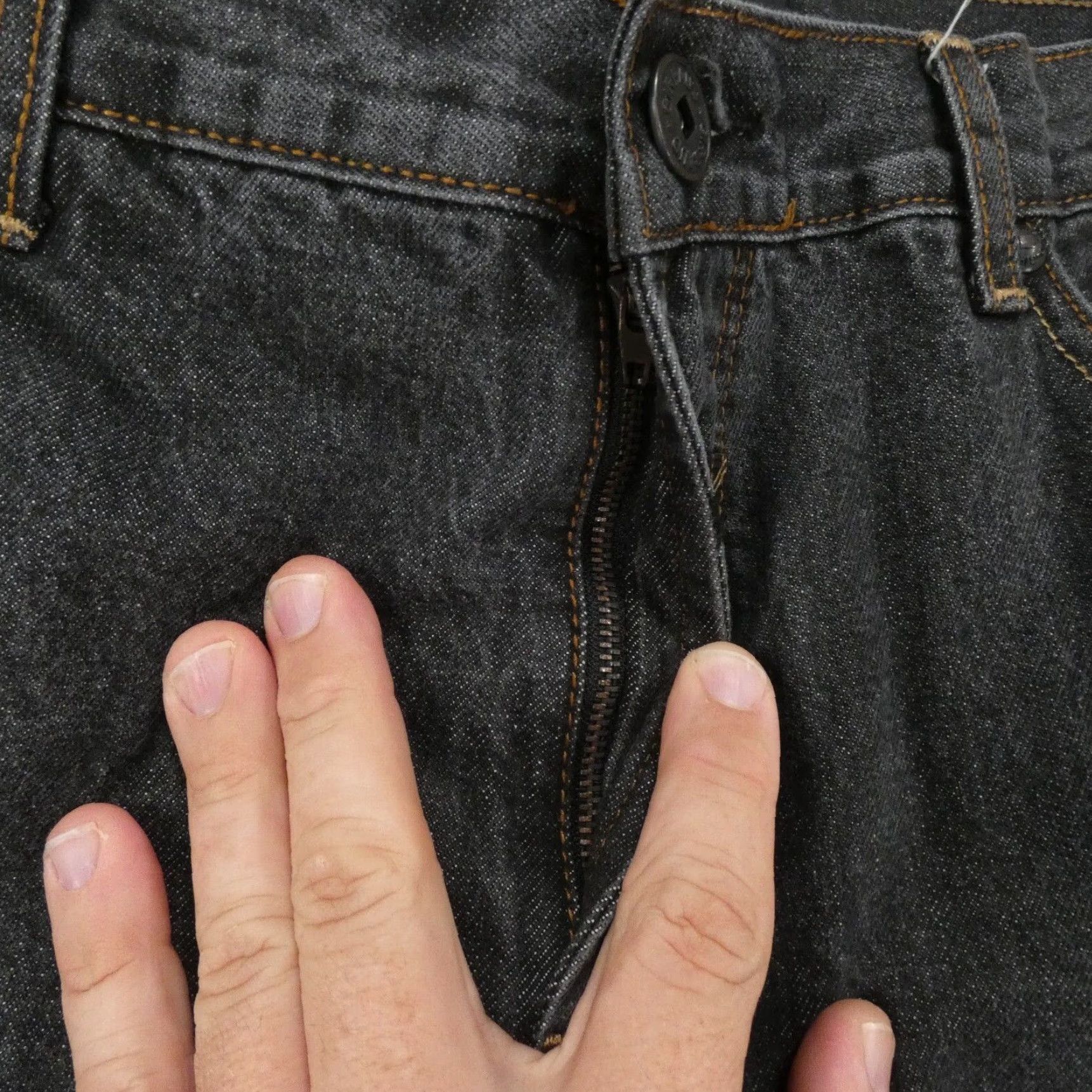 Twisted X Marithe Francois Girbaud Jeans Men 40x25 Blue Gray Twisted Five (Altered) Size US 39 - 6 Thumbnail