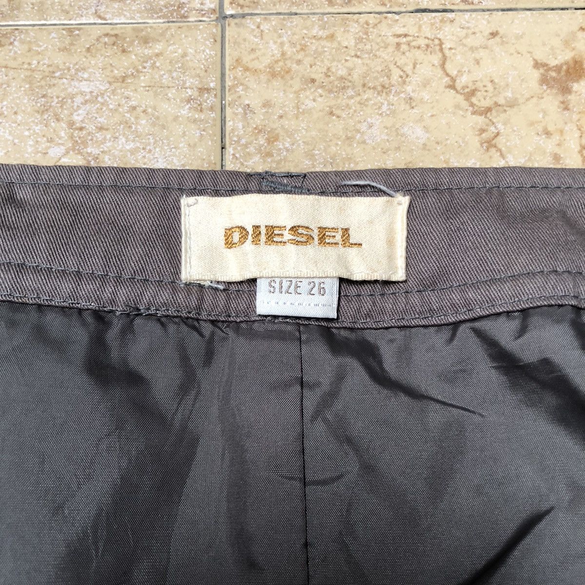 Diesel DIESEL button fly mini skirt Size 29" - 16 Thumbnail