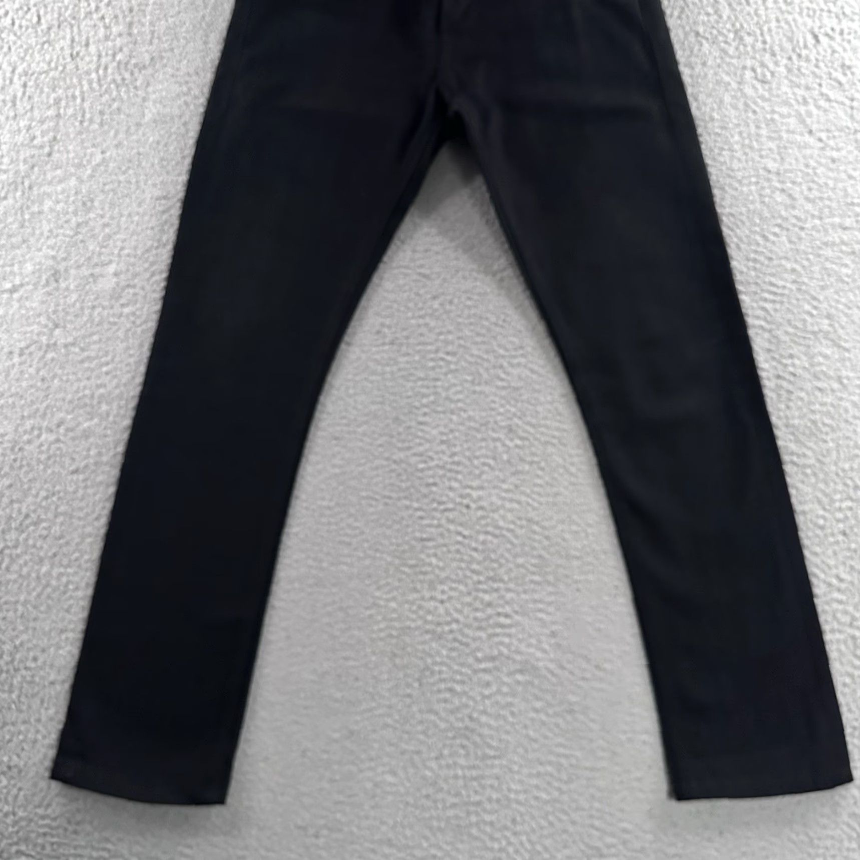Rogue Territory RGT Mens Jeans Black Size 30x28 SK Skinny Signature Six Pocket Selvedge Denim Mens Jeans Black 30x28 Skinny Six Pocket Selvedge Denim Size US 30 / EU 46 - 4 Thumbnail