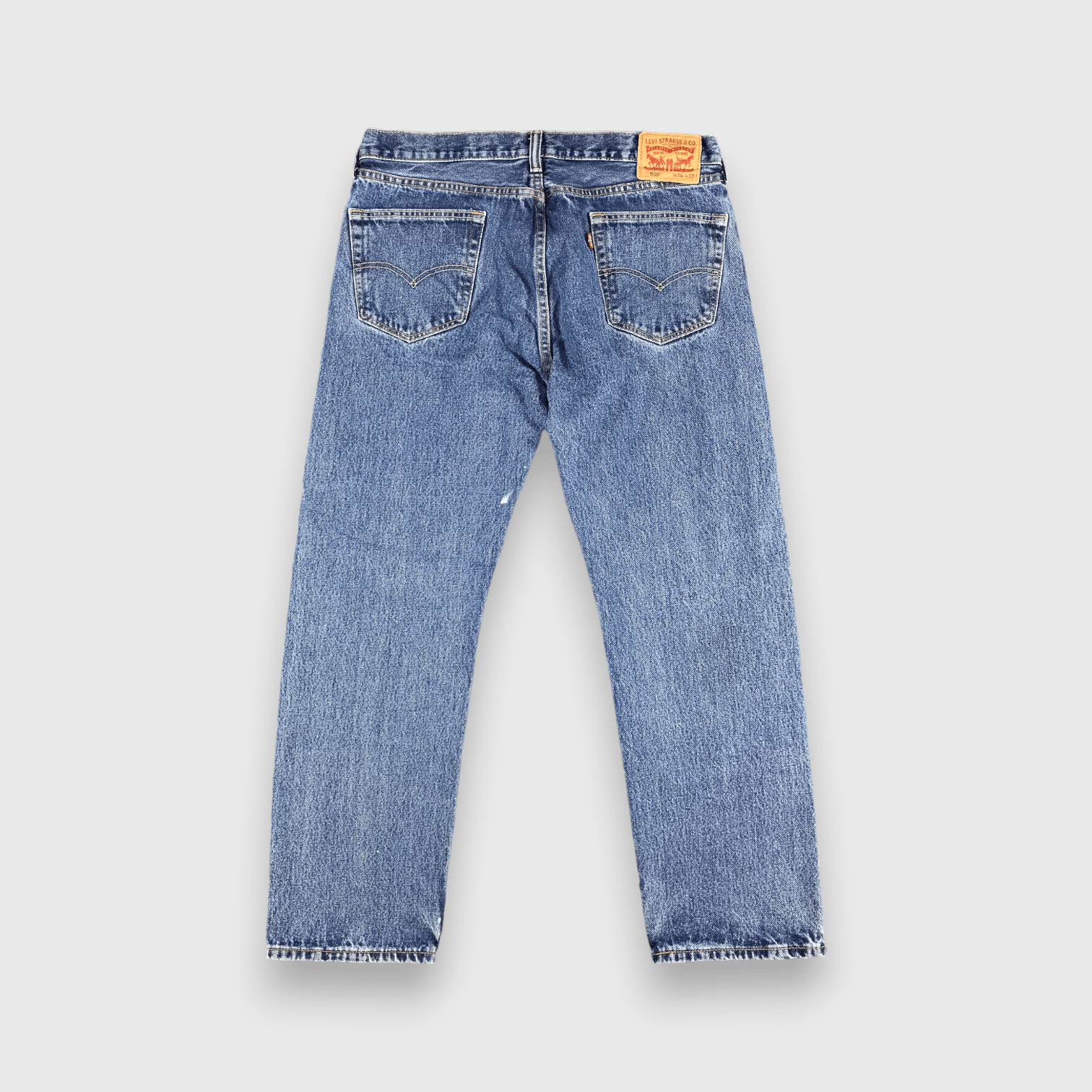 Levi's Vintage Blue Wash Levis 505 Jeans-J2147 Size US 36 / EU 52 - 2 Thumbnail