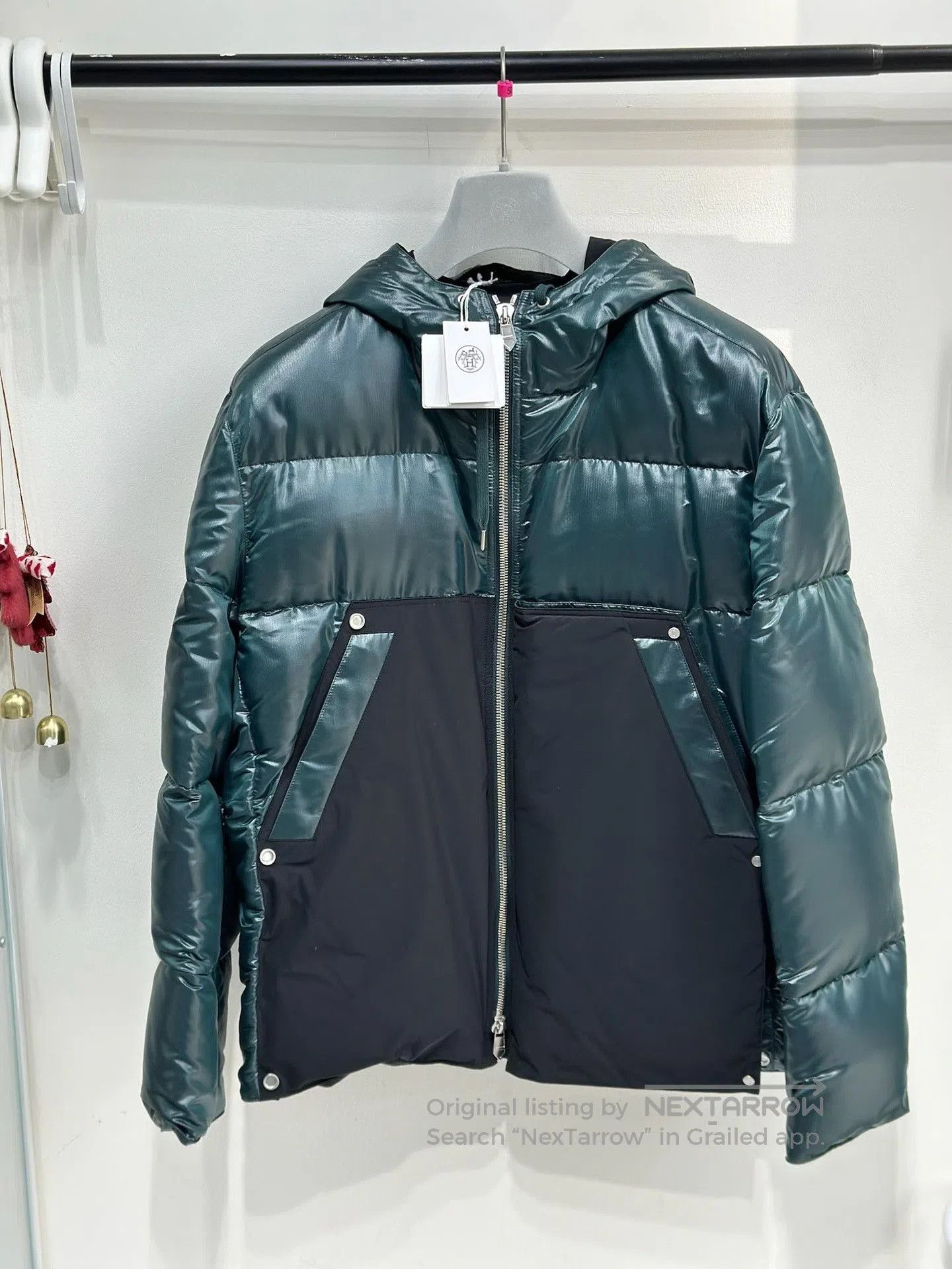 Hermes hermes men's down jacket 50 size new. Size US L / EU 52-54 / 3 - 1 Thumbnail