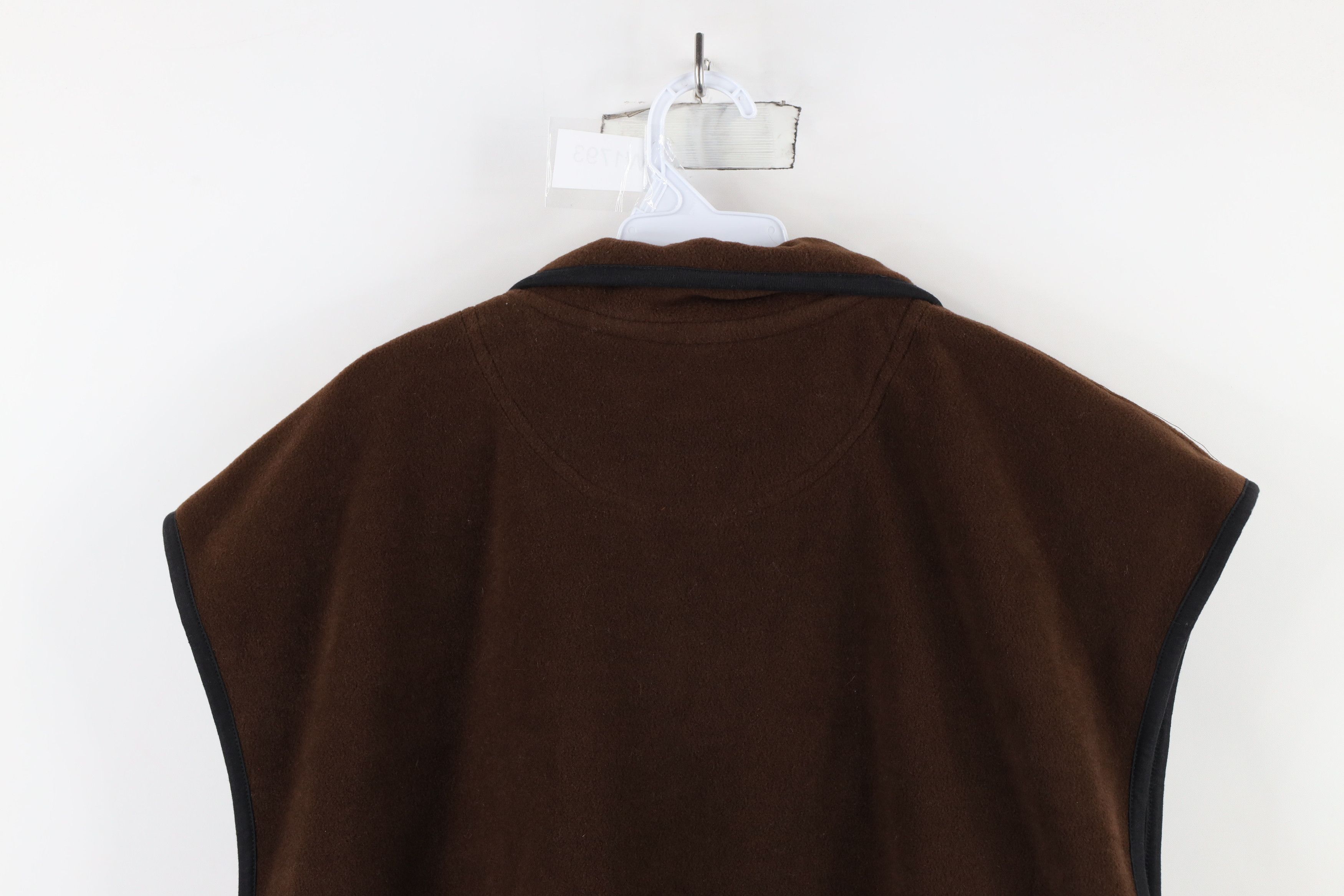 Vintage Vintage Y2K 2000 Browns Football Full Zip Fleece Vest Jacket Size US XL / EU 56 / 4 - 9 Thumbnail