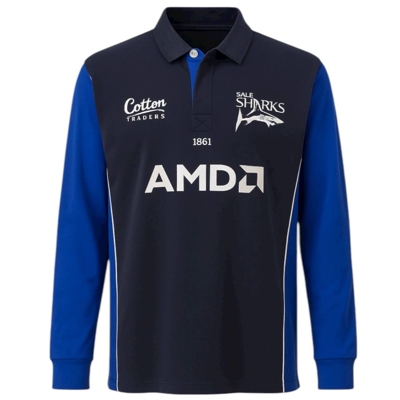 Cotton Traders 2003 SHARKS RFC RUGBY UNION JERSEY SHIRT COTTON TRADERS SZ L Size US L / EU 52-54 / 3 - 1 Thumbnail