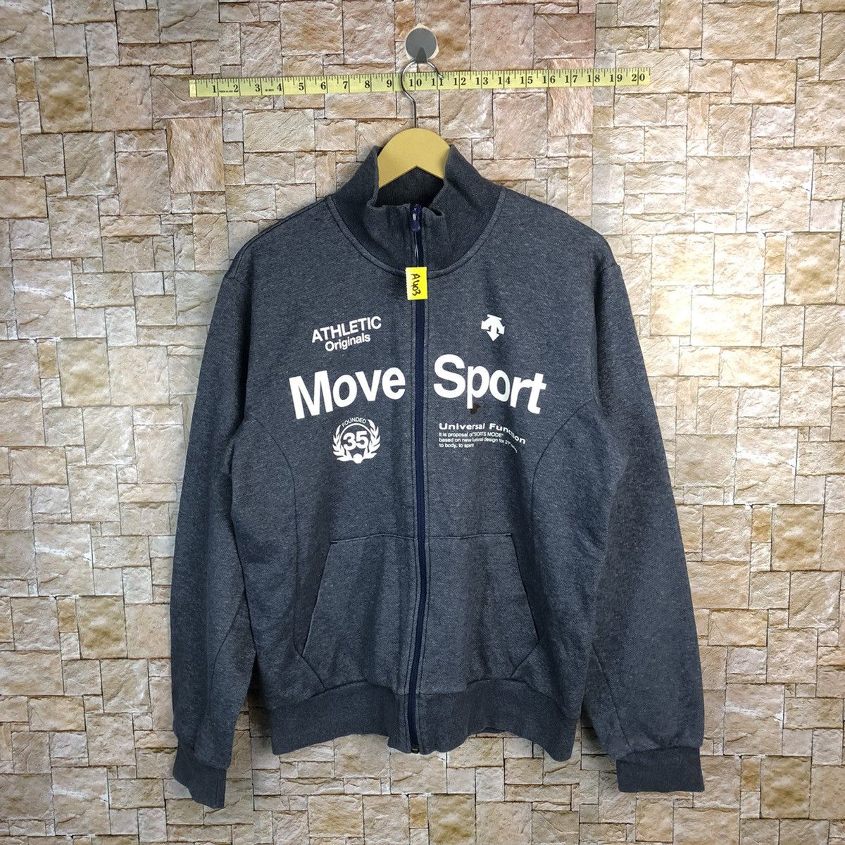 Descente × Vintage Descente Dark Blue Jacket #A403 Size US XL / EU 56 / 4 - 1 Thumbnail