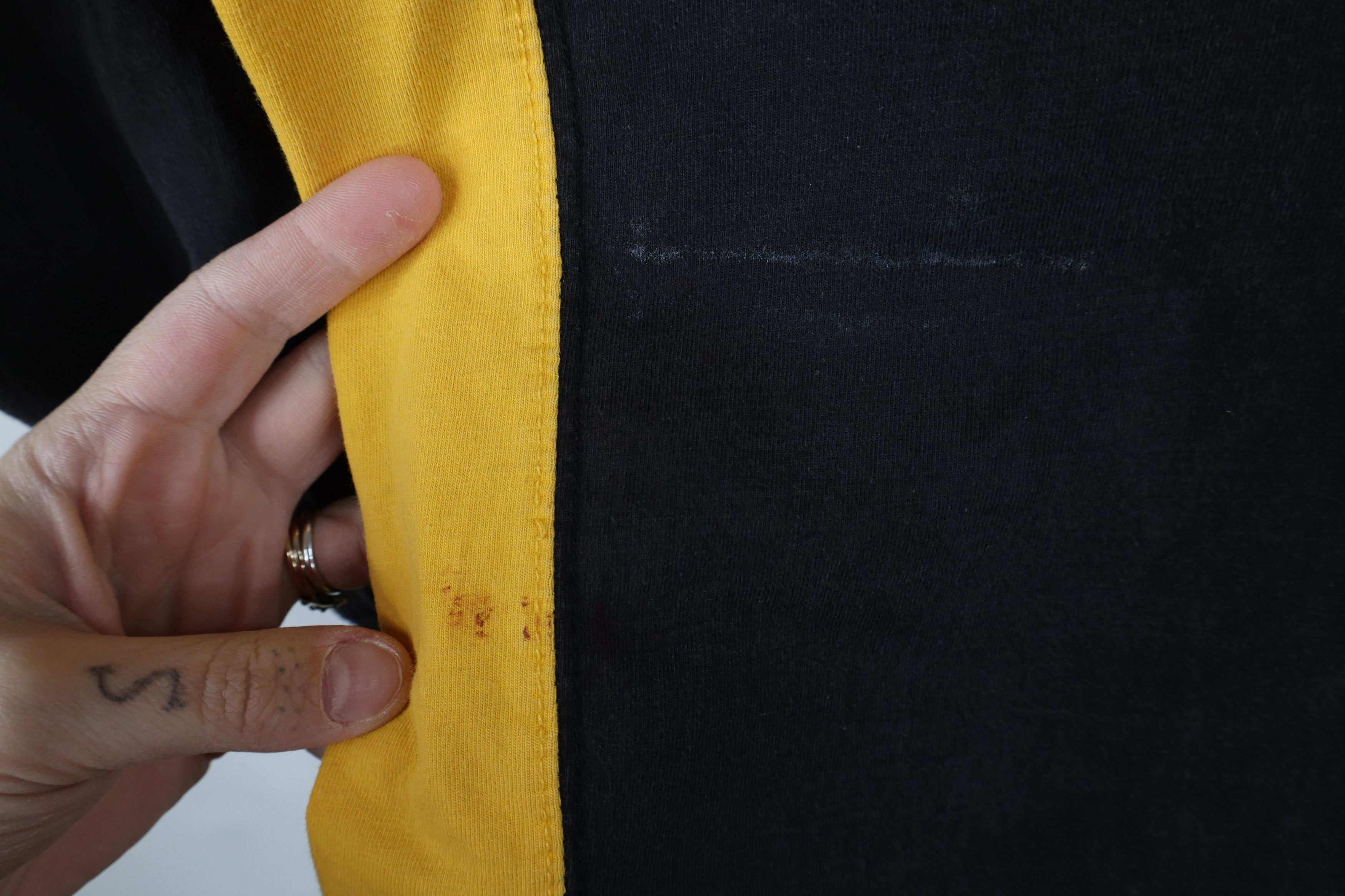 Vintage Vintage 90s Pittsburgh Steelers Football Long Sleeve Polo Size US XL / EU 56 / 4 - 5 Thumbnail