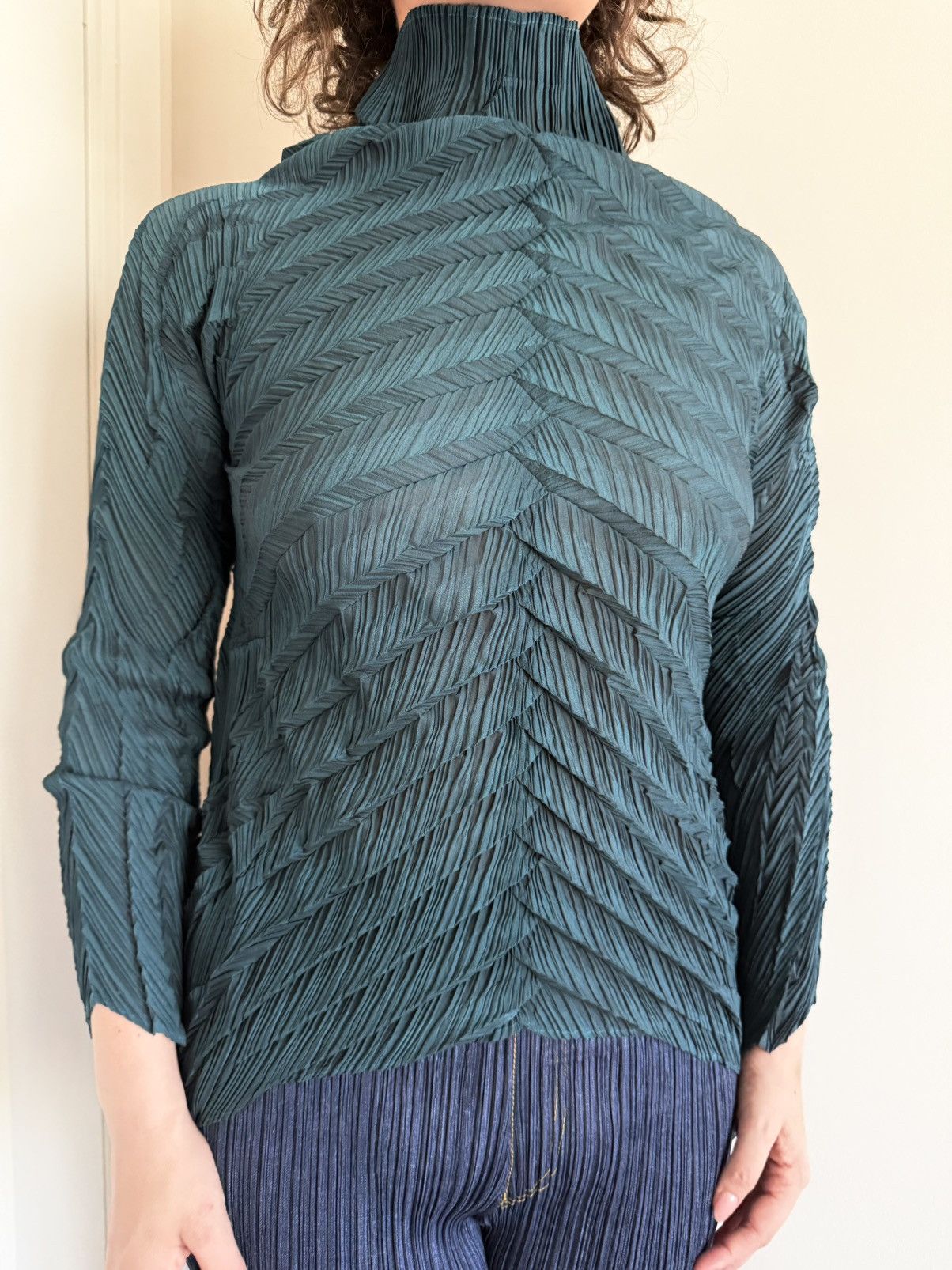 Issey Miyake RARE 1998 Issey Miyake pleated blouse Size M / US 6-8 / IT 42-44 - 6 Thumbnail