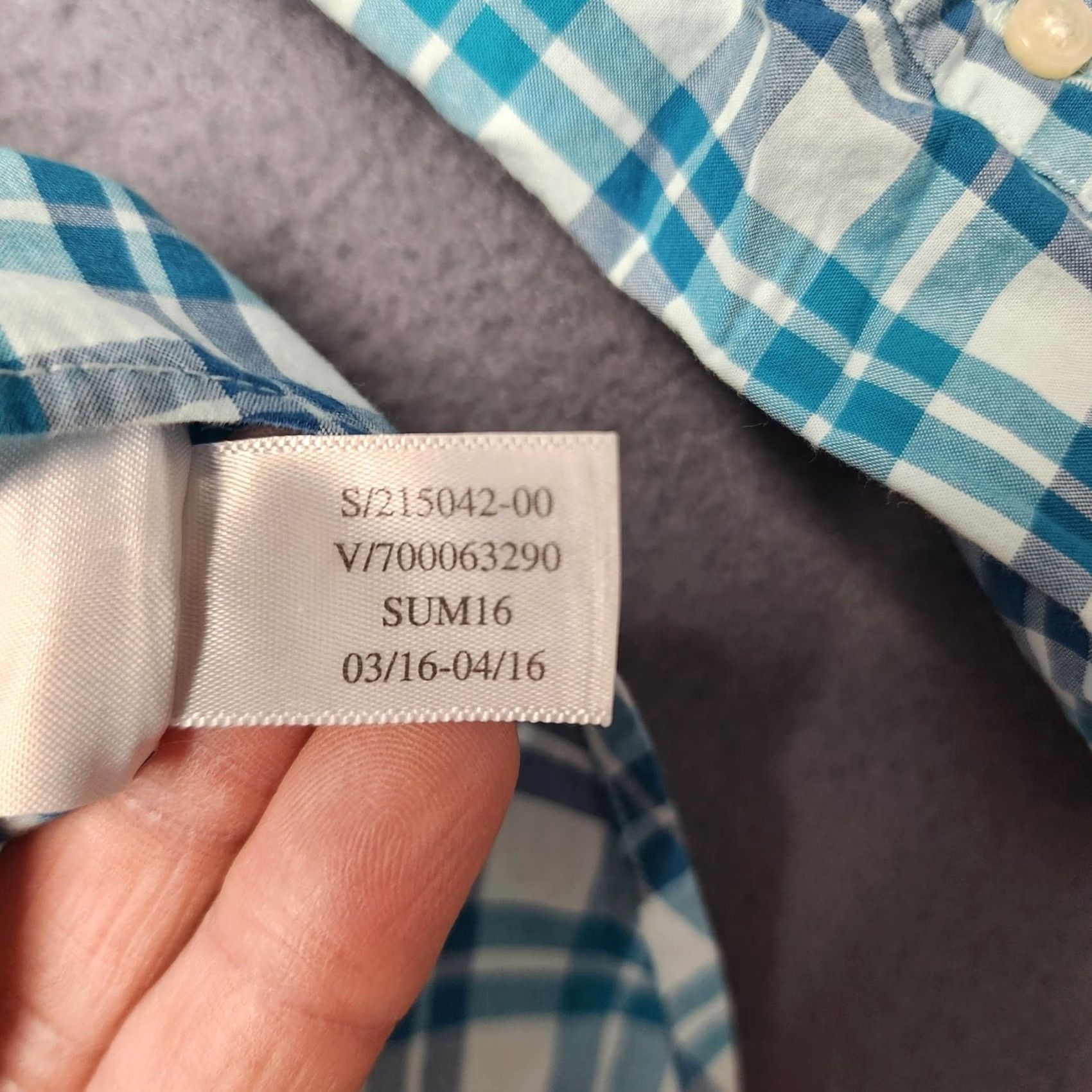 Banana Republic Banana Republic Shirt Mens 15-15.5 Medium 33-34 Slim Fit Long Sleeve Button Up Plaid Size US M / EU 48-50 / 2 - 5 Thumbnail
