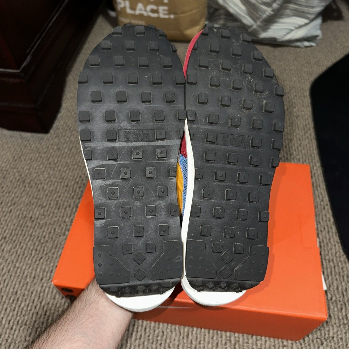 Nike × Sacai Nike LD Waffle Sacai Varsity Blue Size US 7.5 / EU 40-41 - 6 Thumbnail