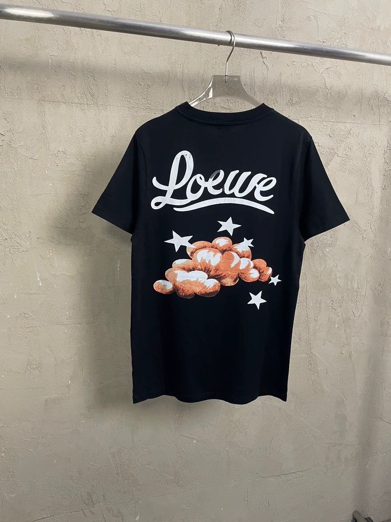 Loewe LOEWE Gray chest double color embroidered logo striped hoo Size S / US 4 / IT 40 - 2 Thumbnail