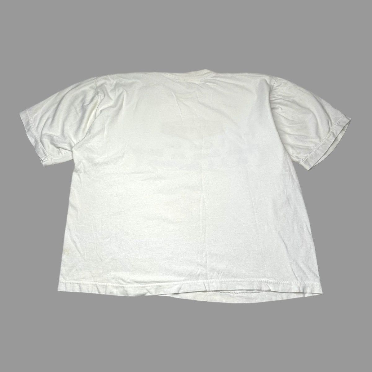 Vintage Vintage 1990s caution tshirt Size US L / EU 52-54 / 3 - 4 Thumbnail