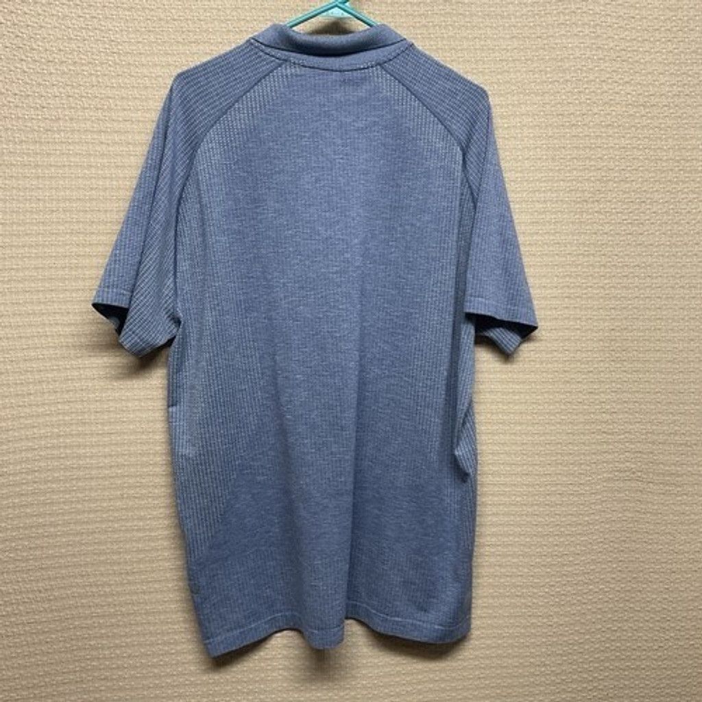 Lululemon Lululemon Short Sleeve Athletic Golf Polo Shirt Men 2XL Blue Size US XXL / EU 58 / 5 - 7 Thumbnail