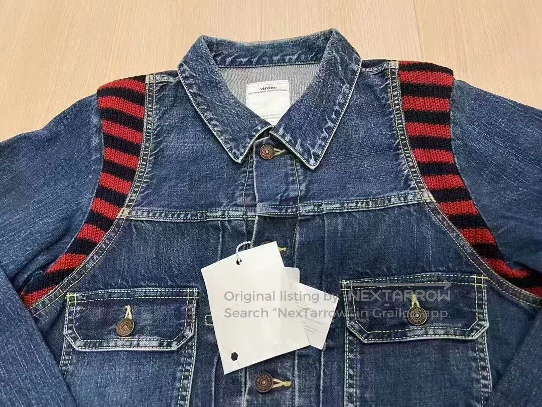 Visvim visvim 18ss 101 JKT Jumbo Dmgd. Size US M / EU 48-50 / 2 - 2 Thumbnail