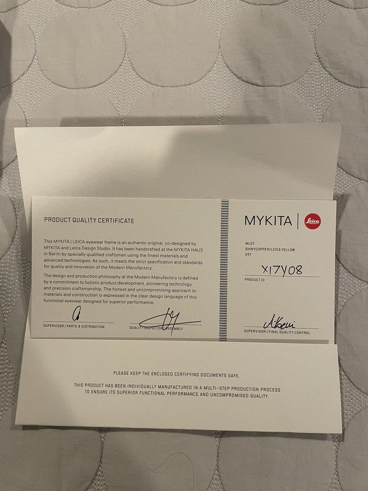 Mykita Mykita x Leica ML07 Size ONE SIZE - 7 Thumbnail
