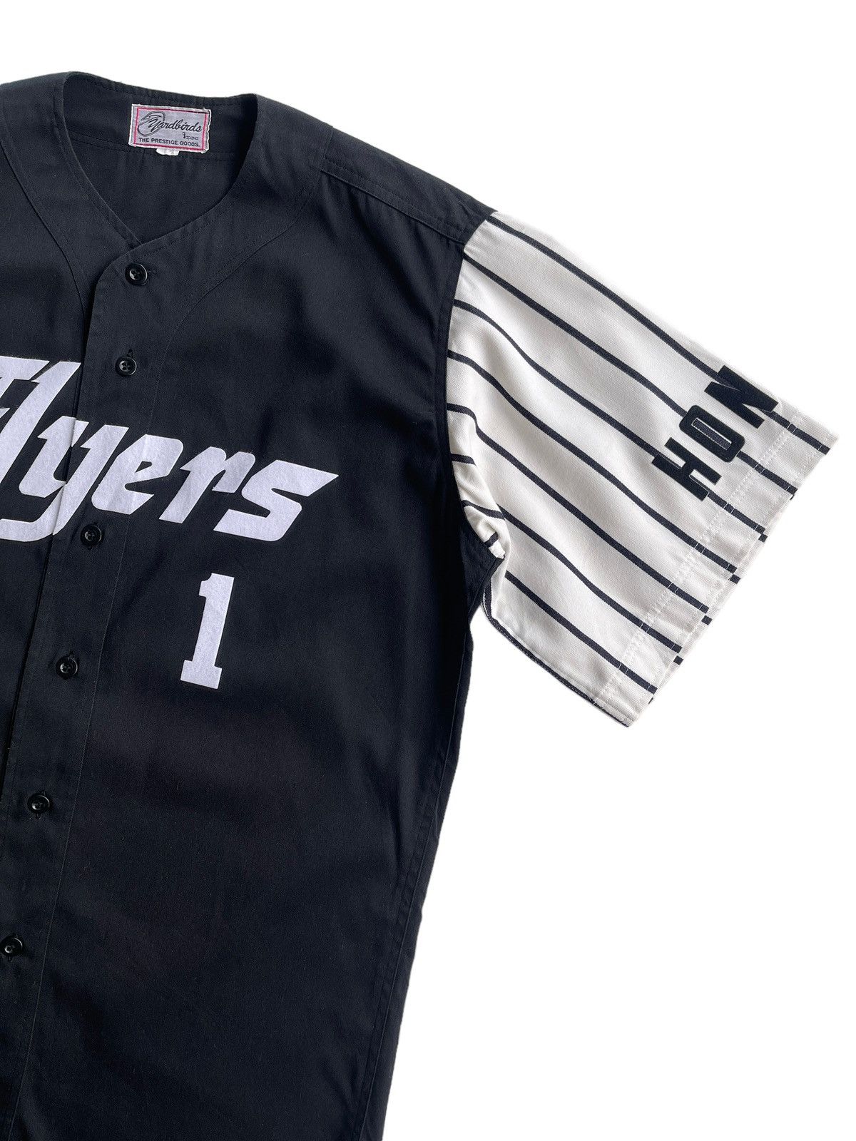 Vintage Vintage 90s Yardbirds Baseball Cotton Shirt Size US L / EU 52-54 / 3 - 5 Thumbnail