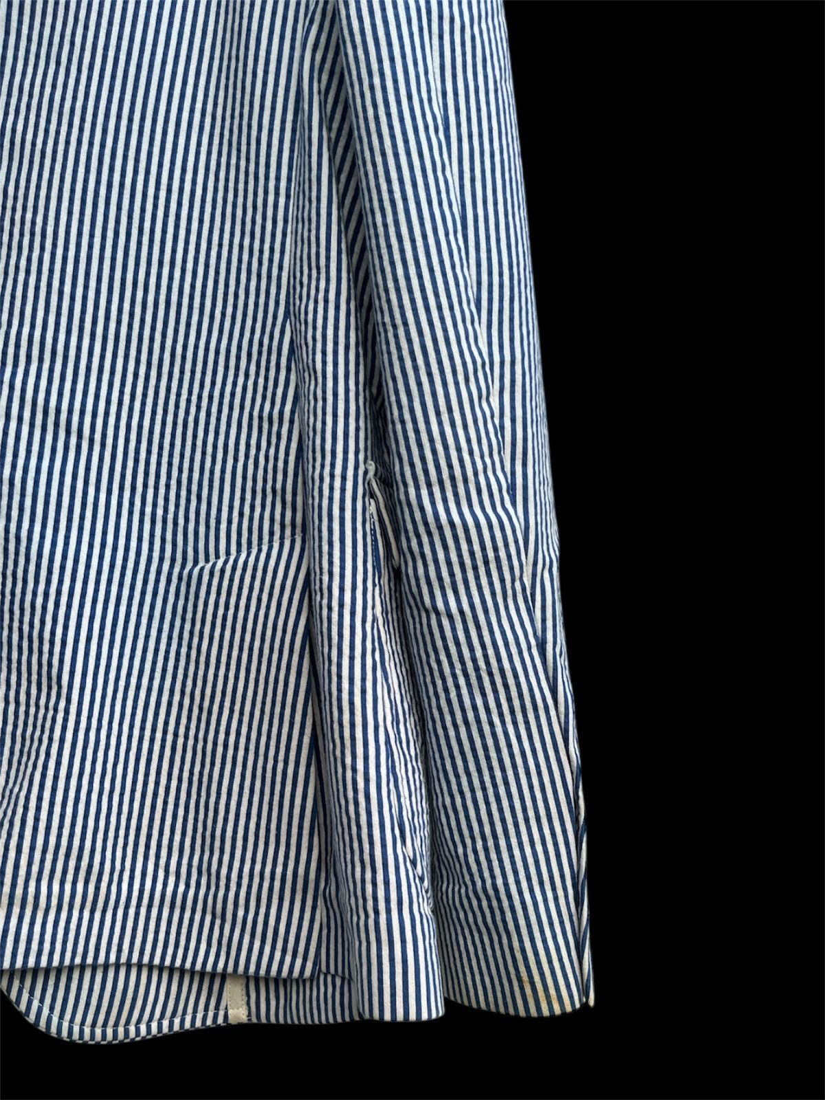 Band Of Outsiders Band of Outsiders Stripes Blazer Jacket Made in Italy Size US M / EU 48-50 / 2 - 7 Thumbnail
