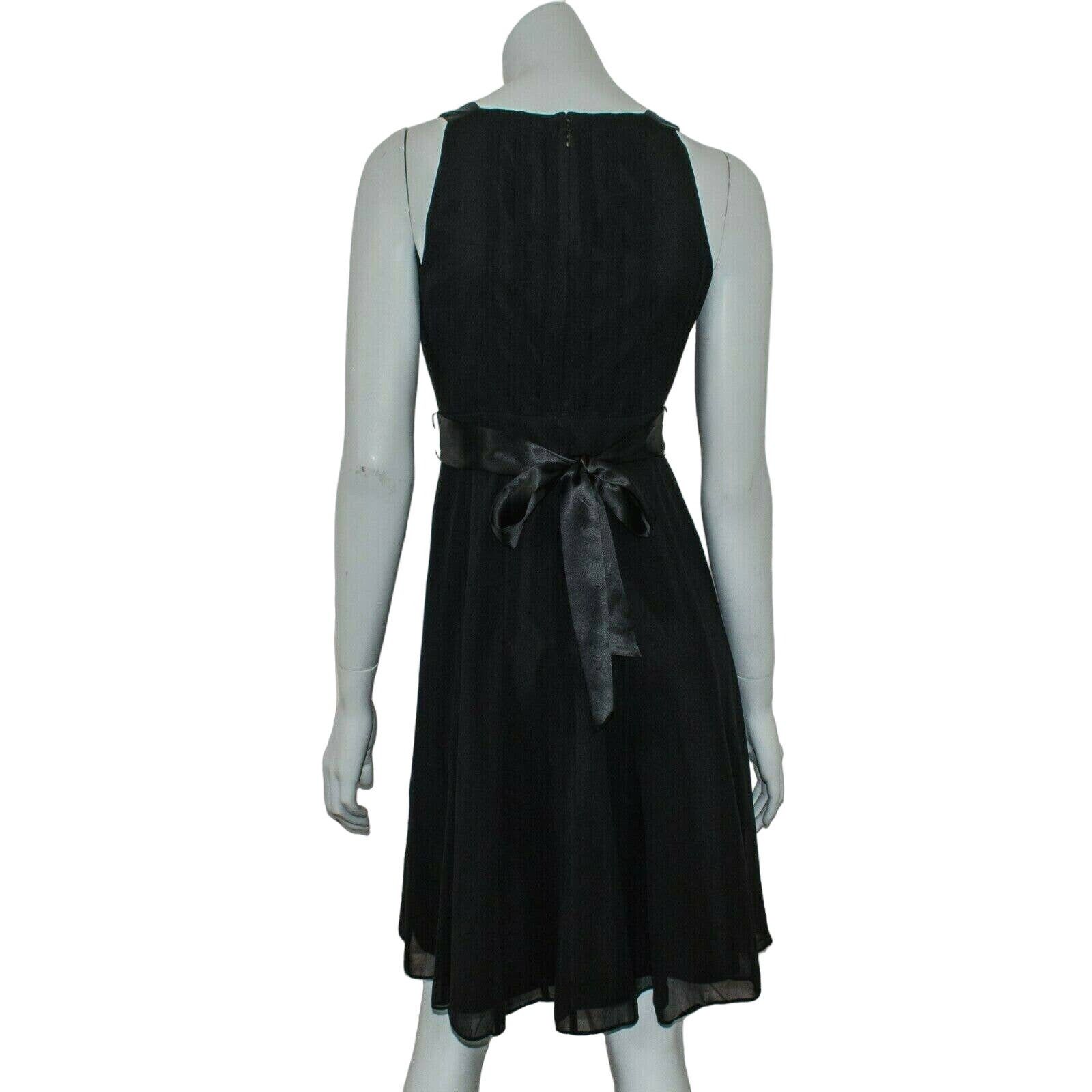 Ted Baker TED BAKER London Silk Sheath Dress Embellished Sash Belt Size S / US 4 / IT 40 - 4 Thumbnail