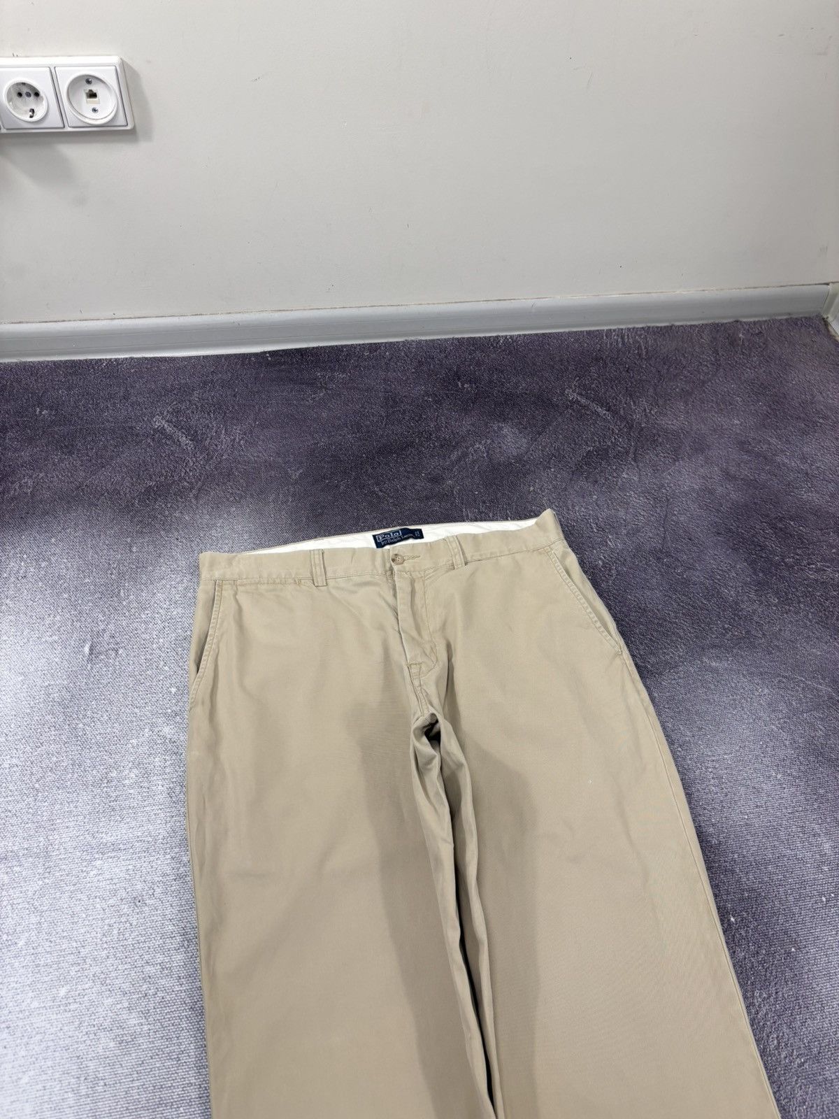 Polo Ralph Lauren Vintage Polo Ralph Lauren Men’s Beige Chino Pants Trousers Size US 34 / EU 50 - 5 Thumbnail