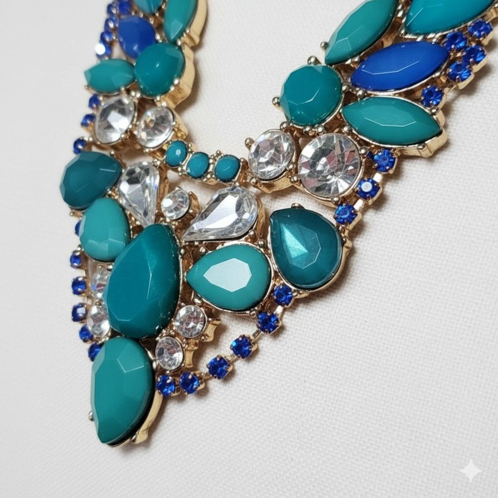 Other Best of Everything 16-18" Necklace Turquoise Teal Blue Cry Size ONE SIZE - 5 Thumbnail