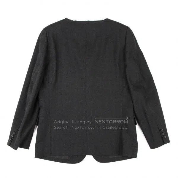 Comme des Garcons Comme Des Garcons Dark grey vintage flat collar design top Size S / US 4 / IT 40 - 3 Thumbnail
