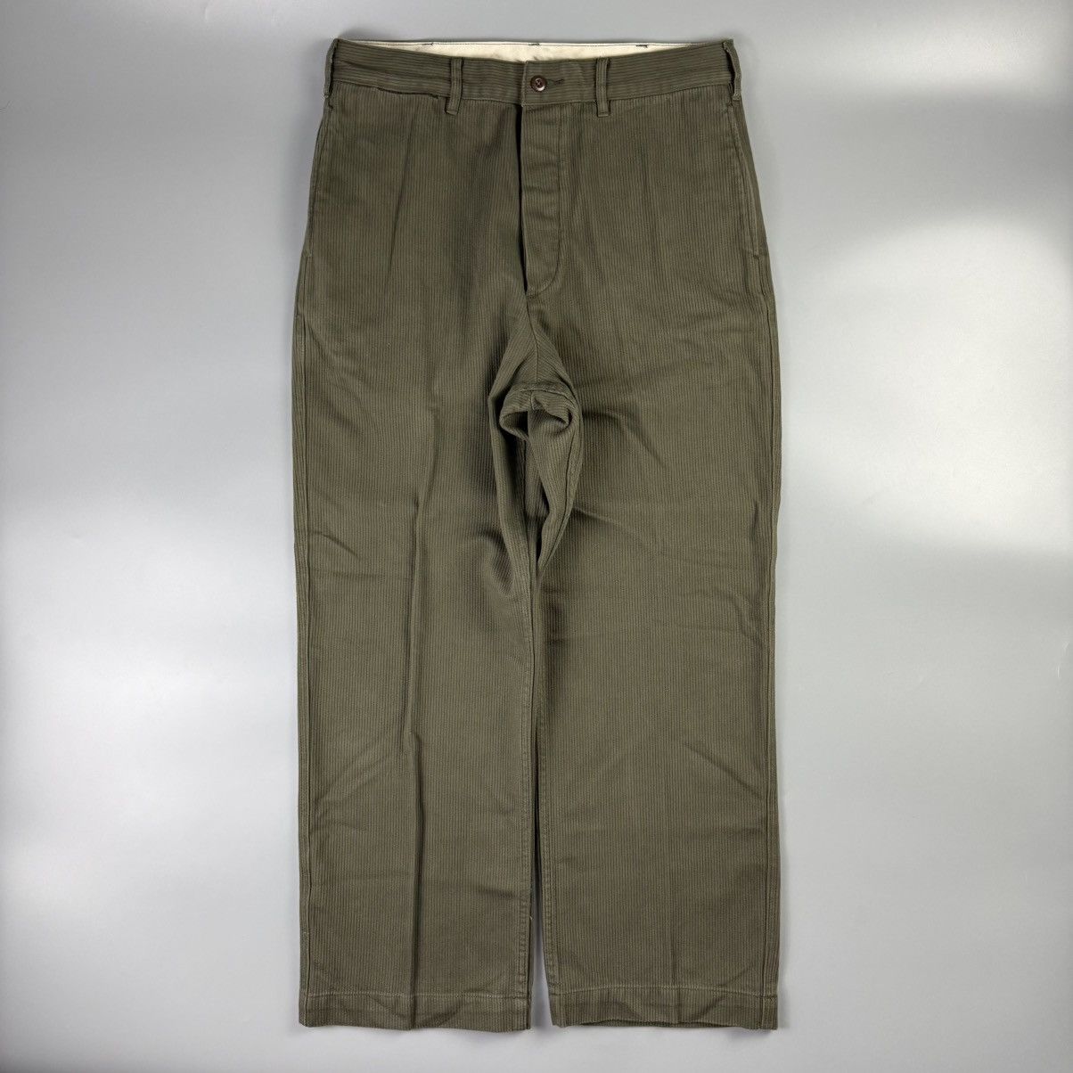Bronson MFG. CO. Bronson mfg.co - Corduroy Straight Trouser Pants Size US 32 / EU 48 - 1 Thumbnail